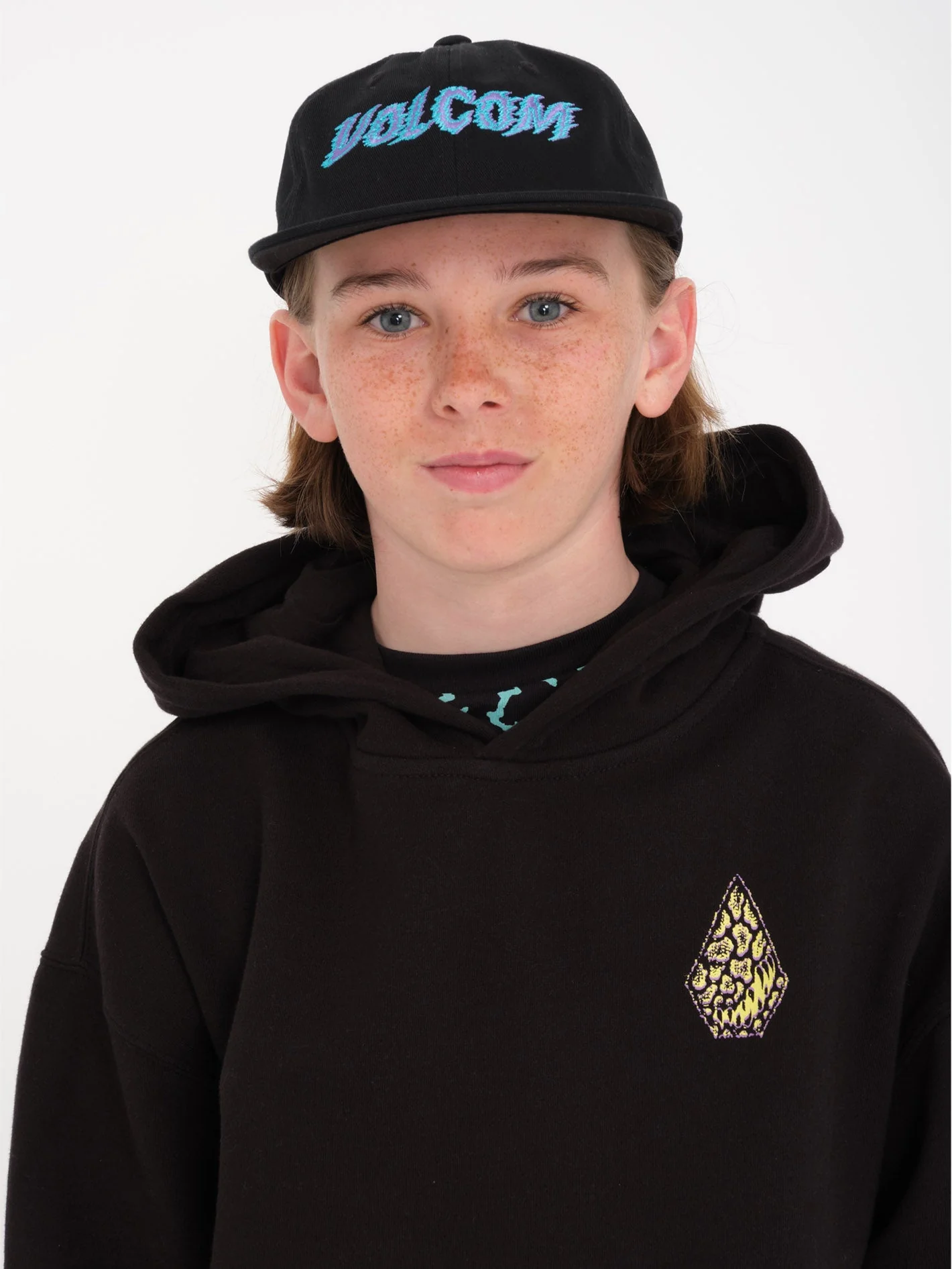 Tetsunori Kapuzenpullover - BLACK   - (KINDER) - Image 3