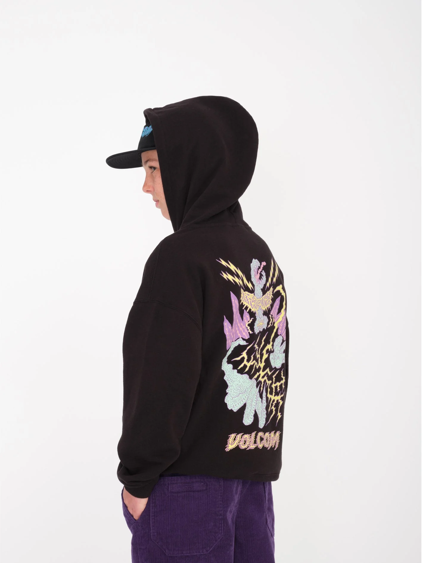Tetsunori Kapuzenpullover - BLACK   - (KINDER) - Image 4