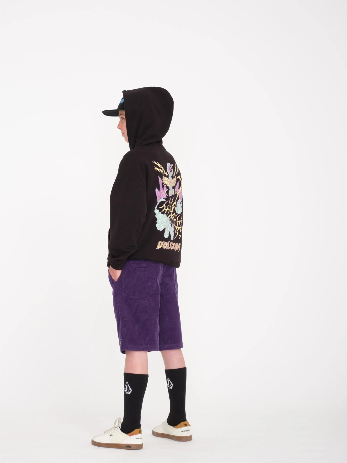 Tetsunori Kapuzenpullover - BLACK   - (KINDER) - Image 8