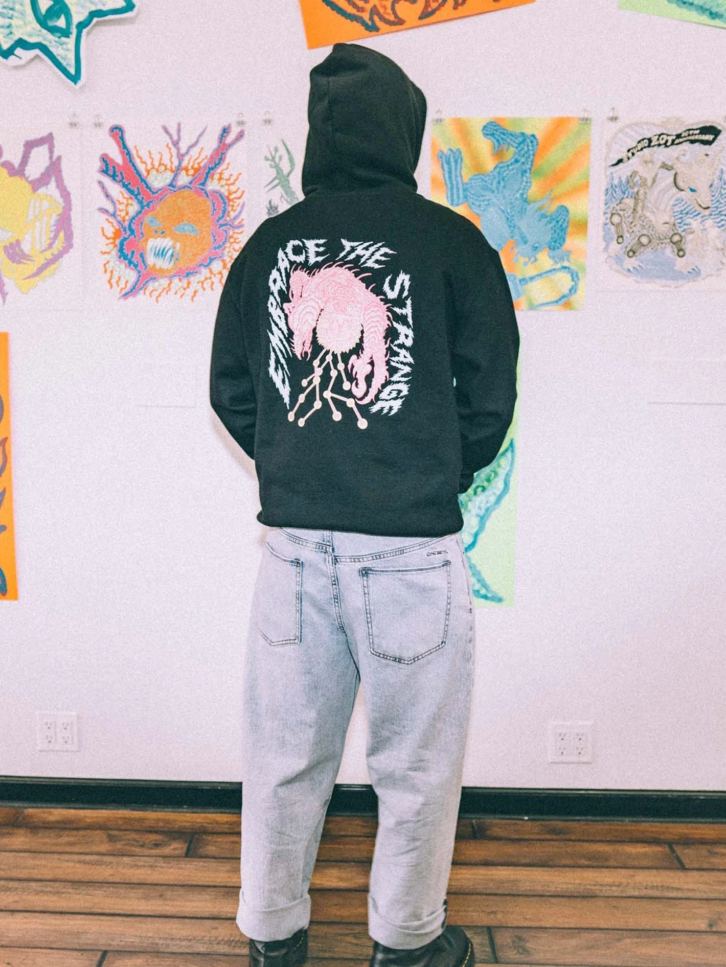 Tetsunori Kapuzenpullover - BLACK - Image 3