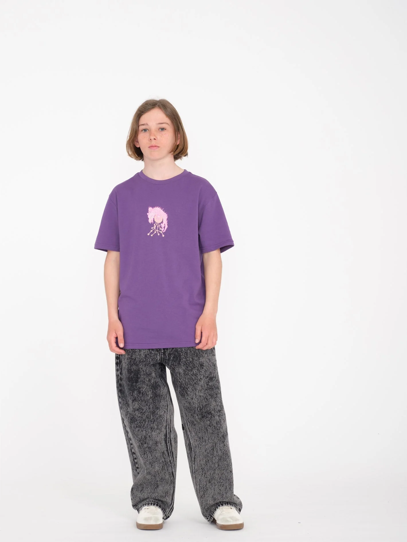 Tetsunori 3 T-shirt - DEEP PURPLE - (KINDER) - Image 2