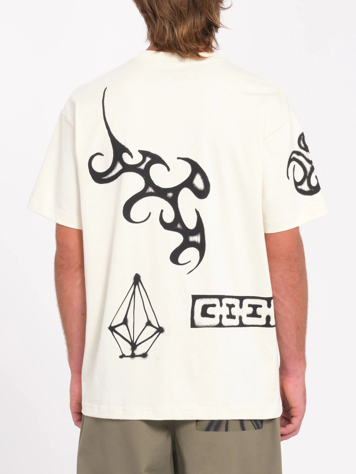 Zephyr 1 T-Shirt - Dirty White - Image 2