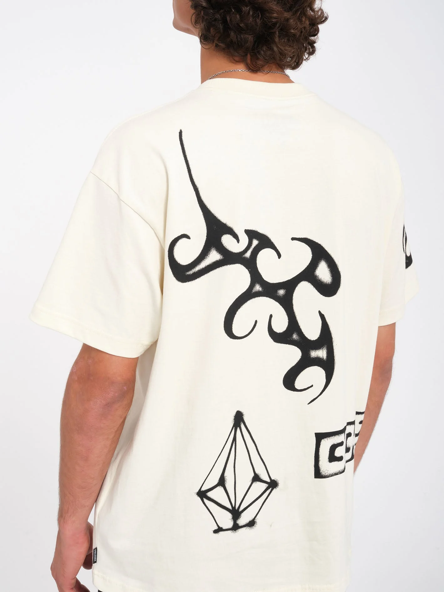 Zephyr 1 T-Shirt - Dirty White - Image 8