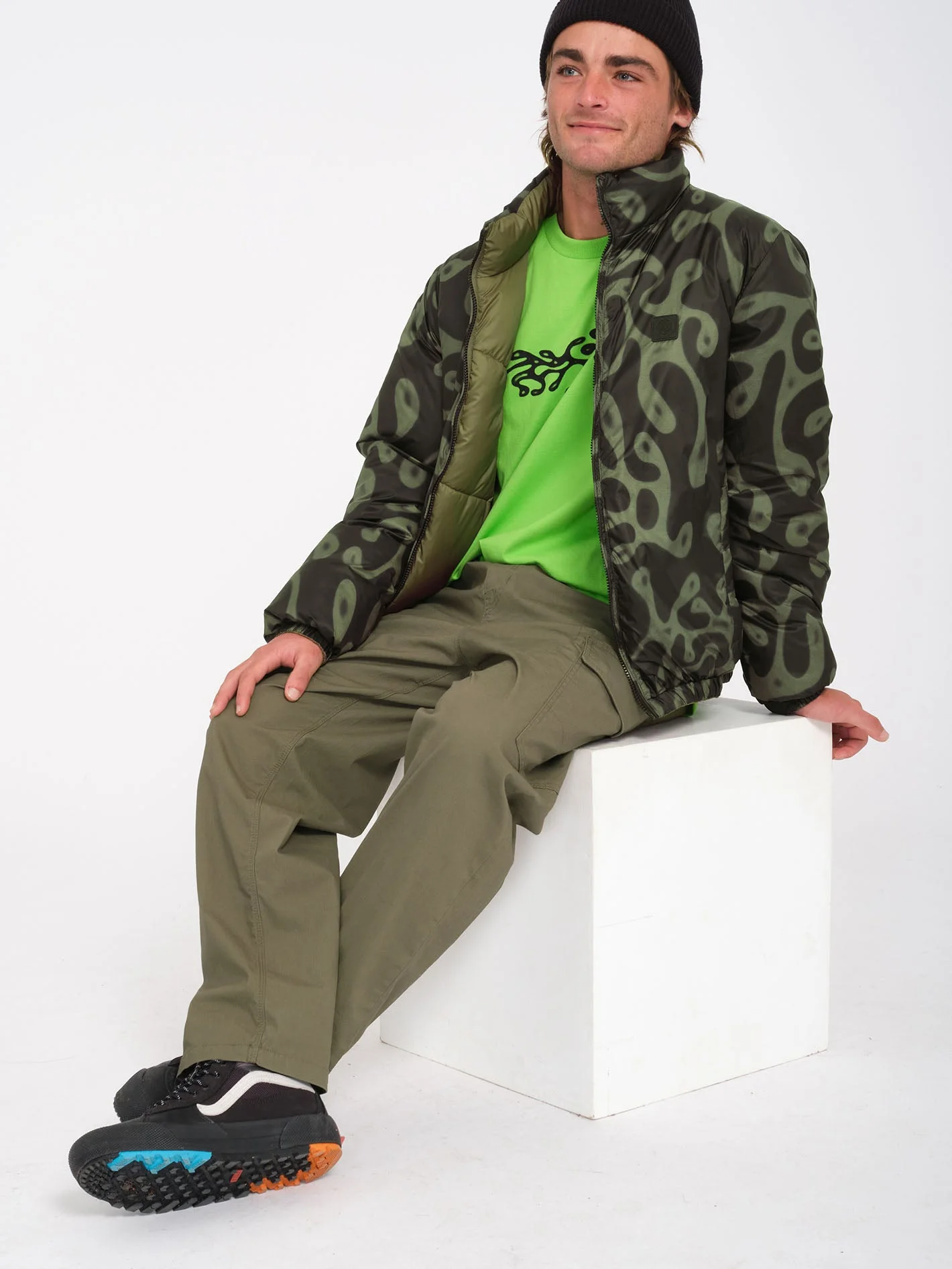 Zephyr Wallstone Jacke (Wendbar) - Wintermoss - Image 14