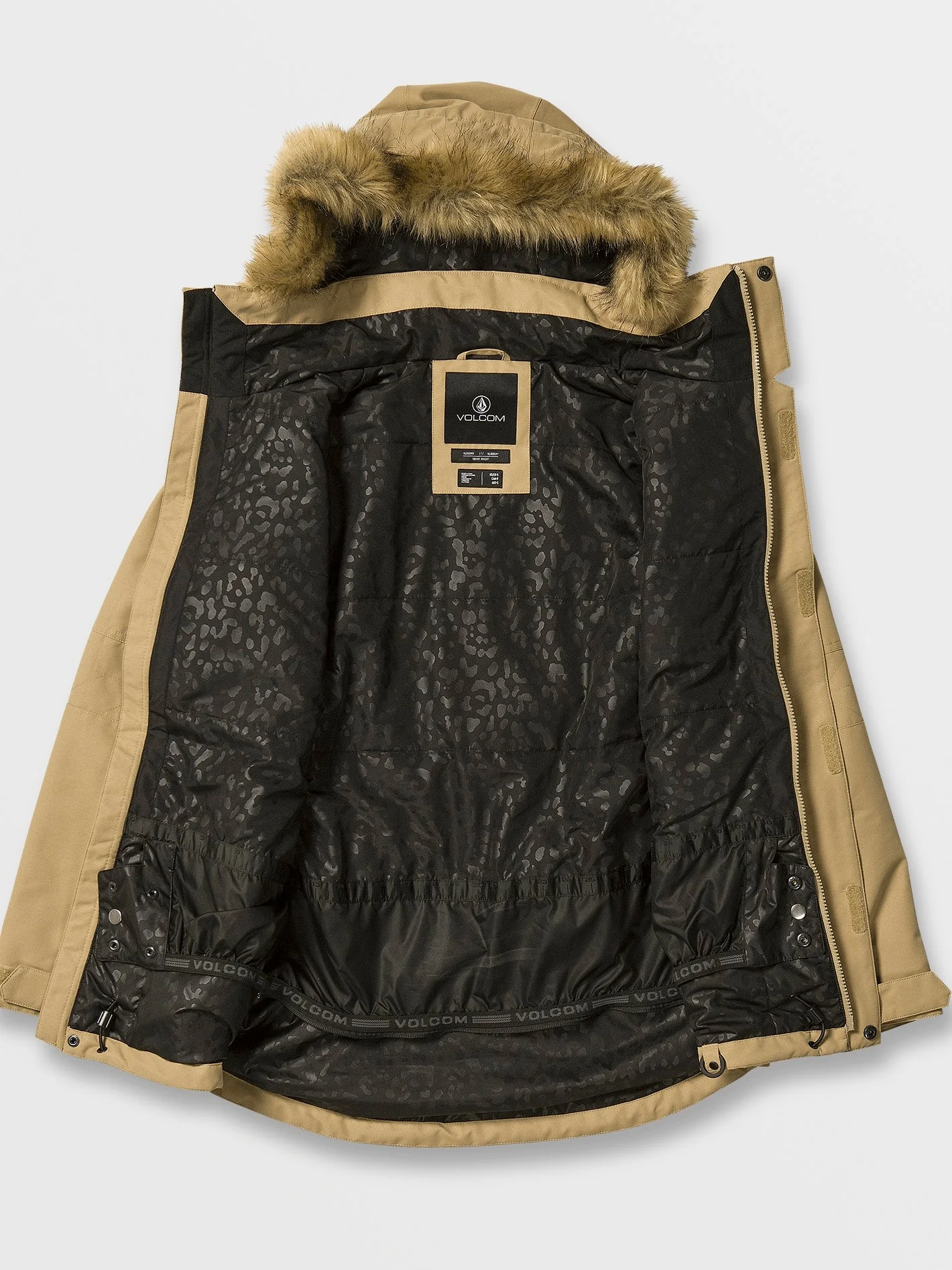 Fawn Insulated Jacke - DARK KHAKI - Image 4