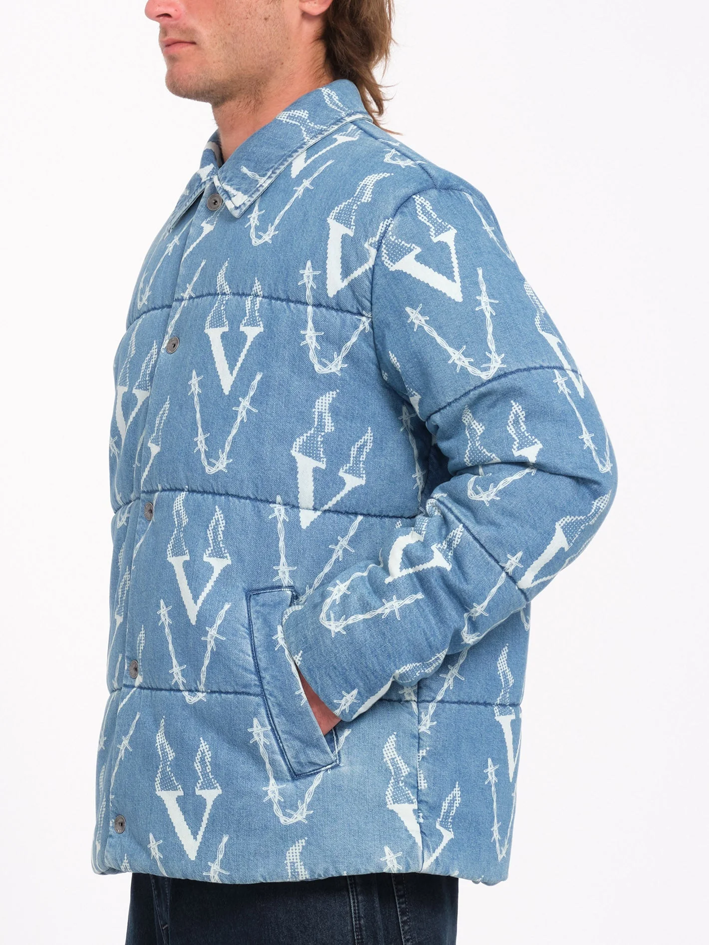 Fergadelic Jacke - Road Sky - Image 8