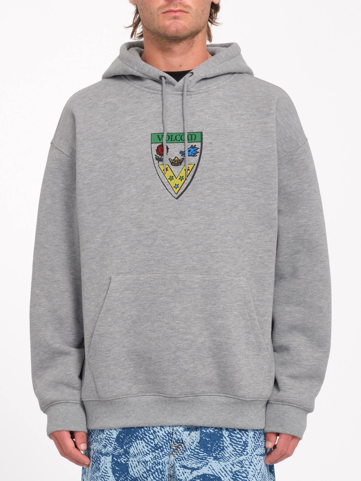 Fergadelic Hoodie - Heather Grey - Image 5