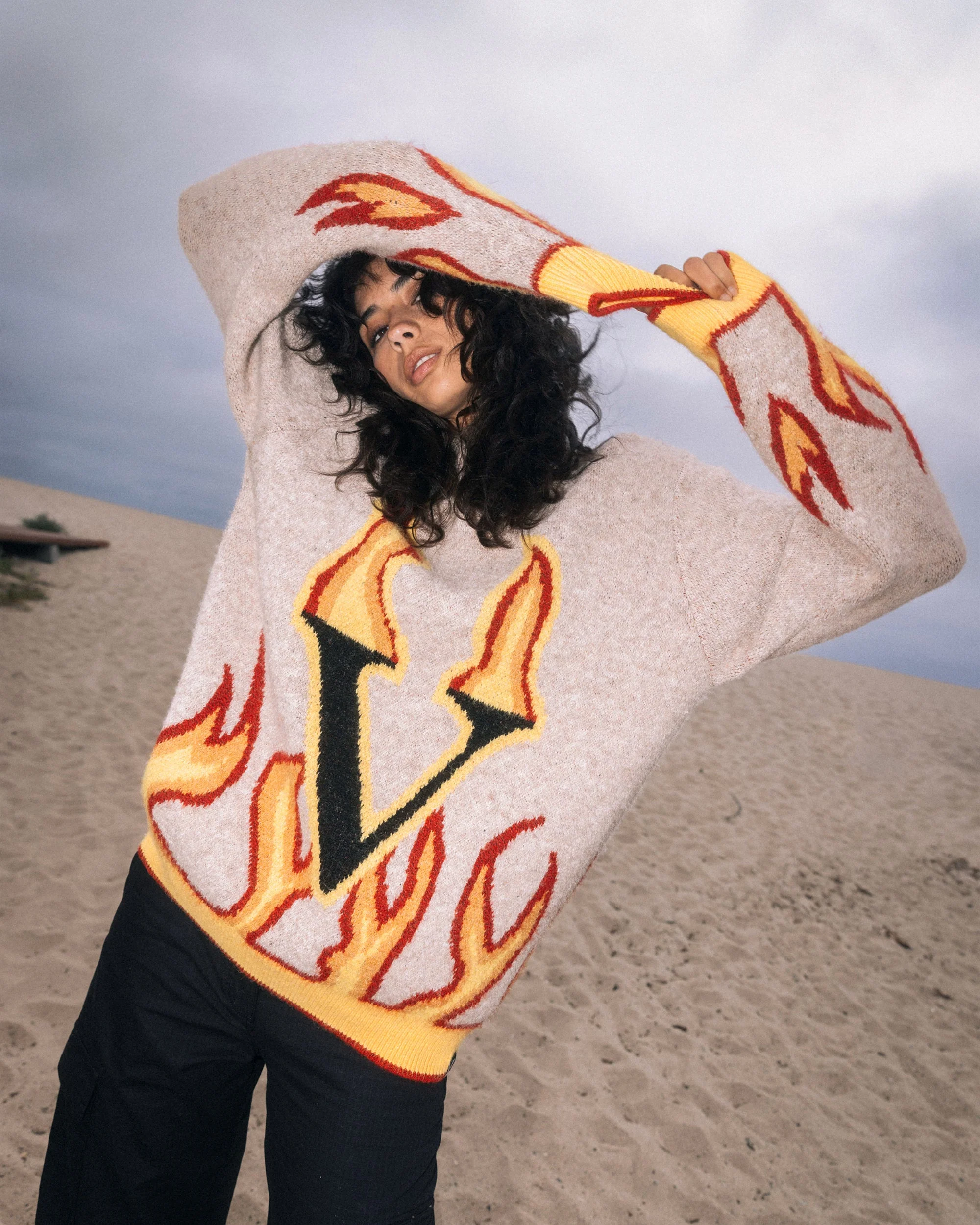Fergadelic Pullover - Dirty White - Image 4
