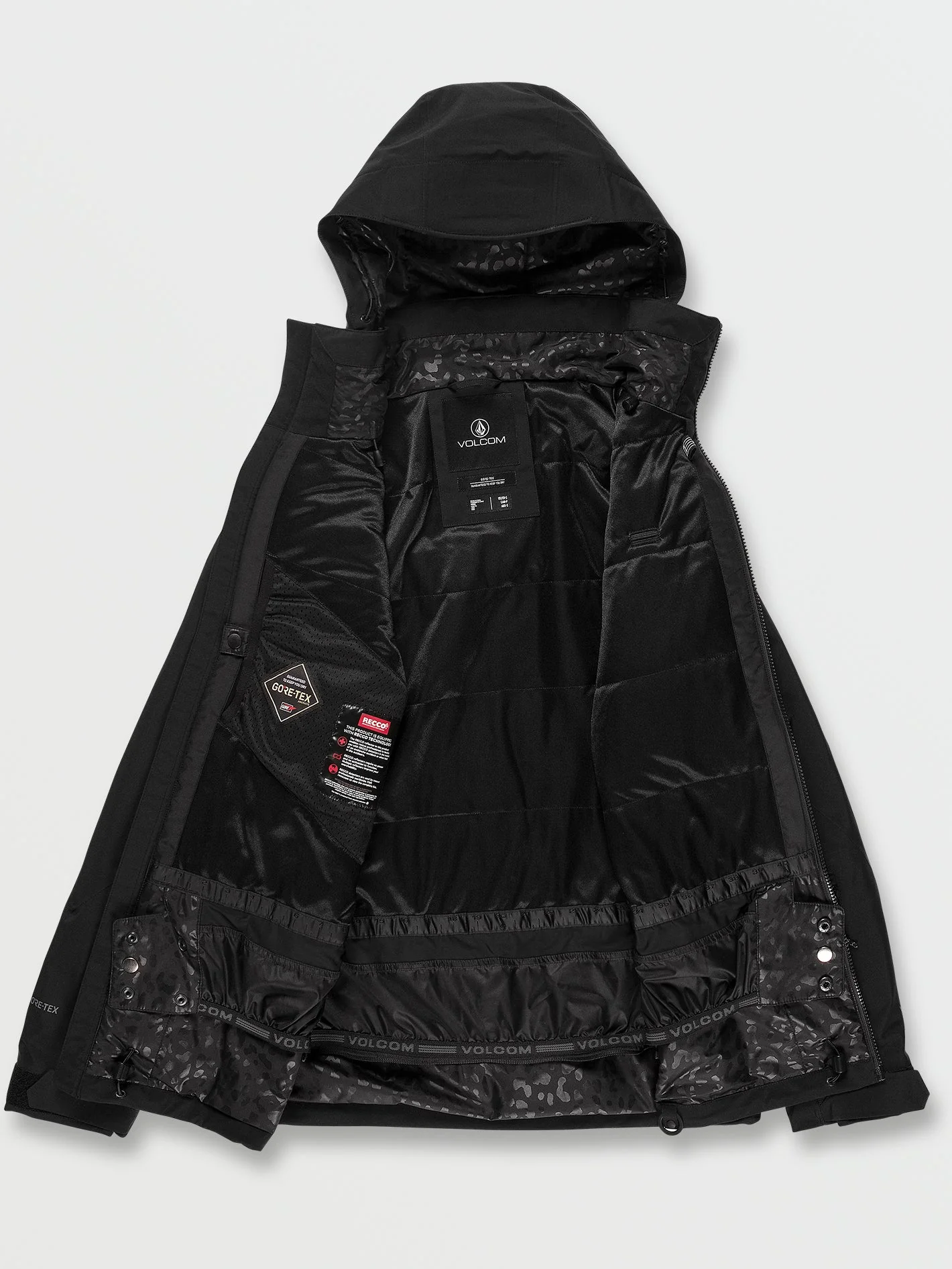 Fern Insulated Gore-Tex Pullover Jacket - Black - Image 6