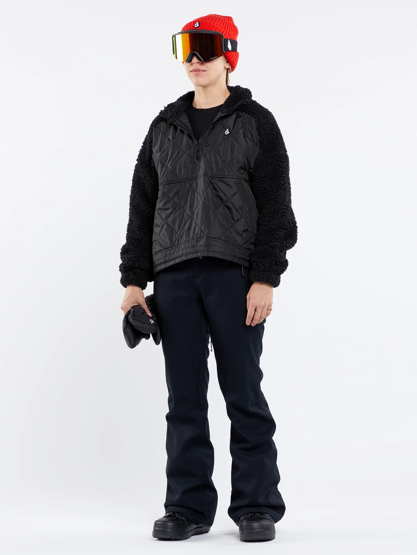 Ferron Pullover Jacke - BLACK - Image 6