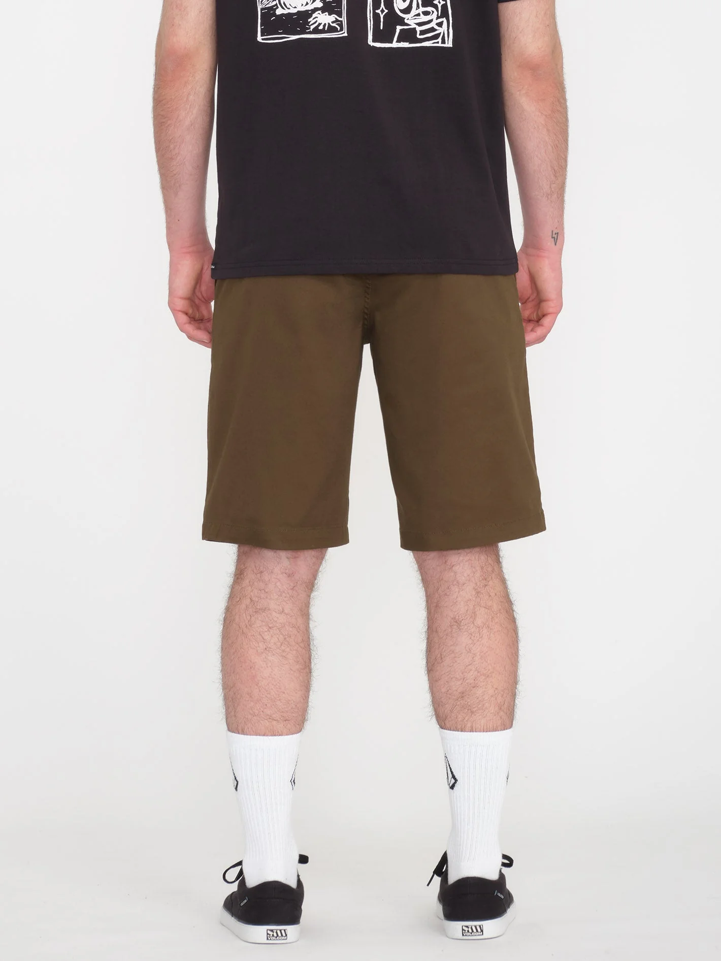Frickin Modern Stretch 21" Shorts - DARK EARTH - Image 2