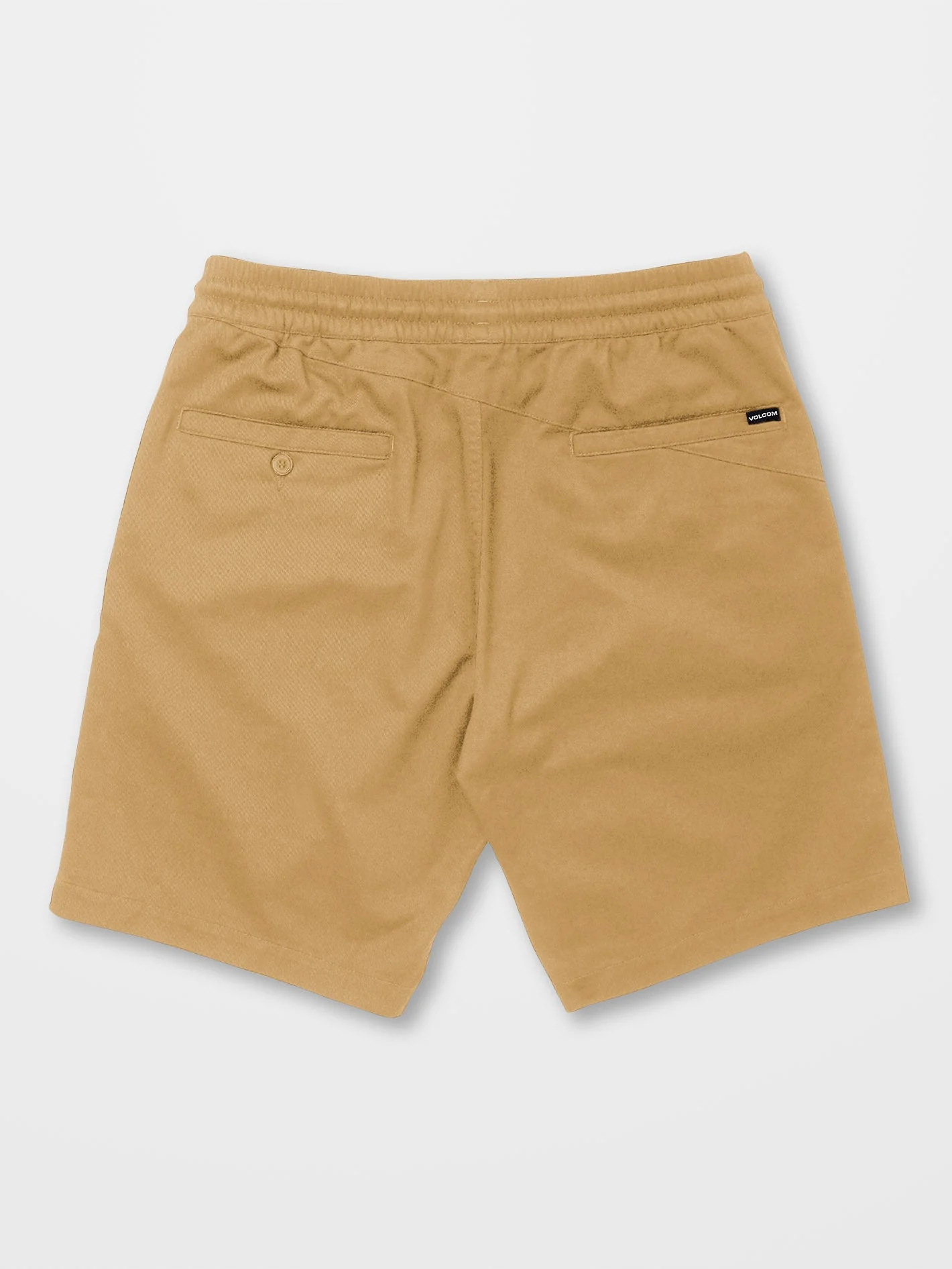 Frickin Elasticated Waist 19" Shorts - DARK KHAKI - Image 6