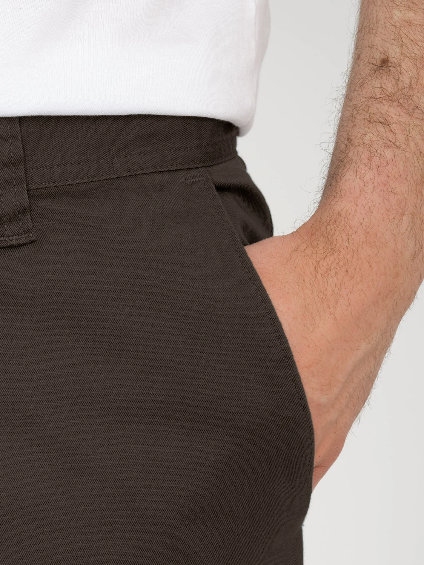 Frickin Modern Stretch Chino-Hose - DARK BROWN - Image 4
