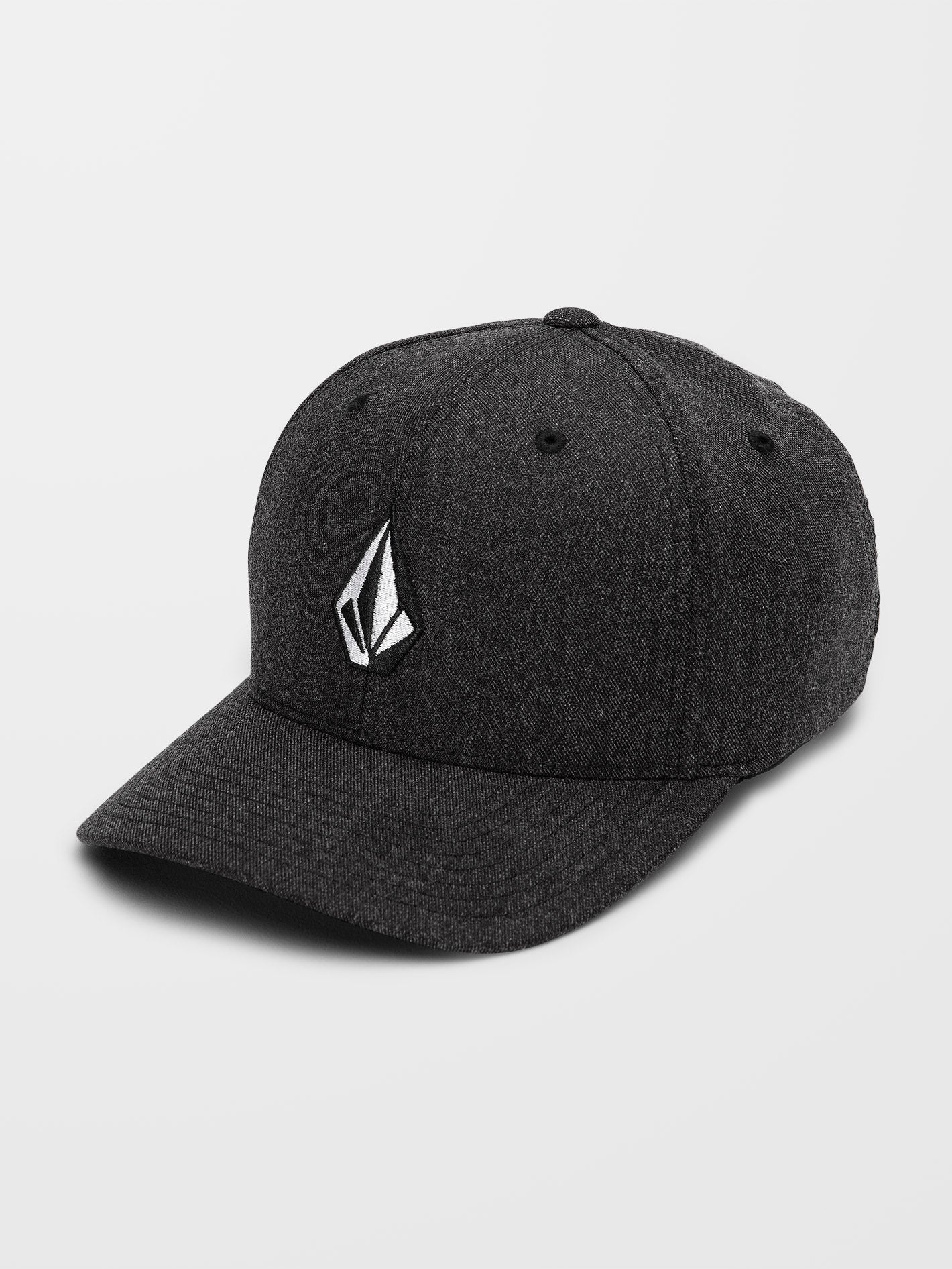 Full Stone Heather Flexfit Kappe - CHARCOAL HEATHER