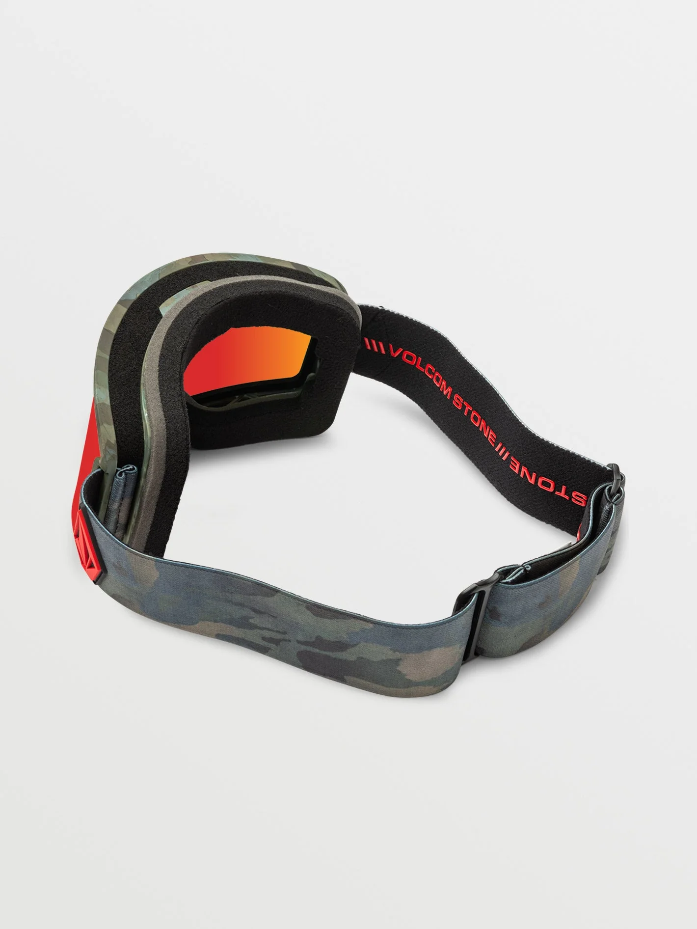 Garden Cloudwash Camo Goggle (+ Bonus Lens - Yellow) - RED CHROME - Image 5