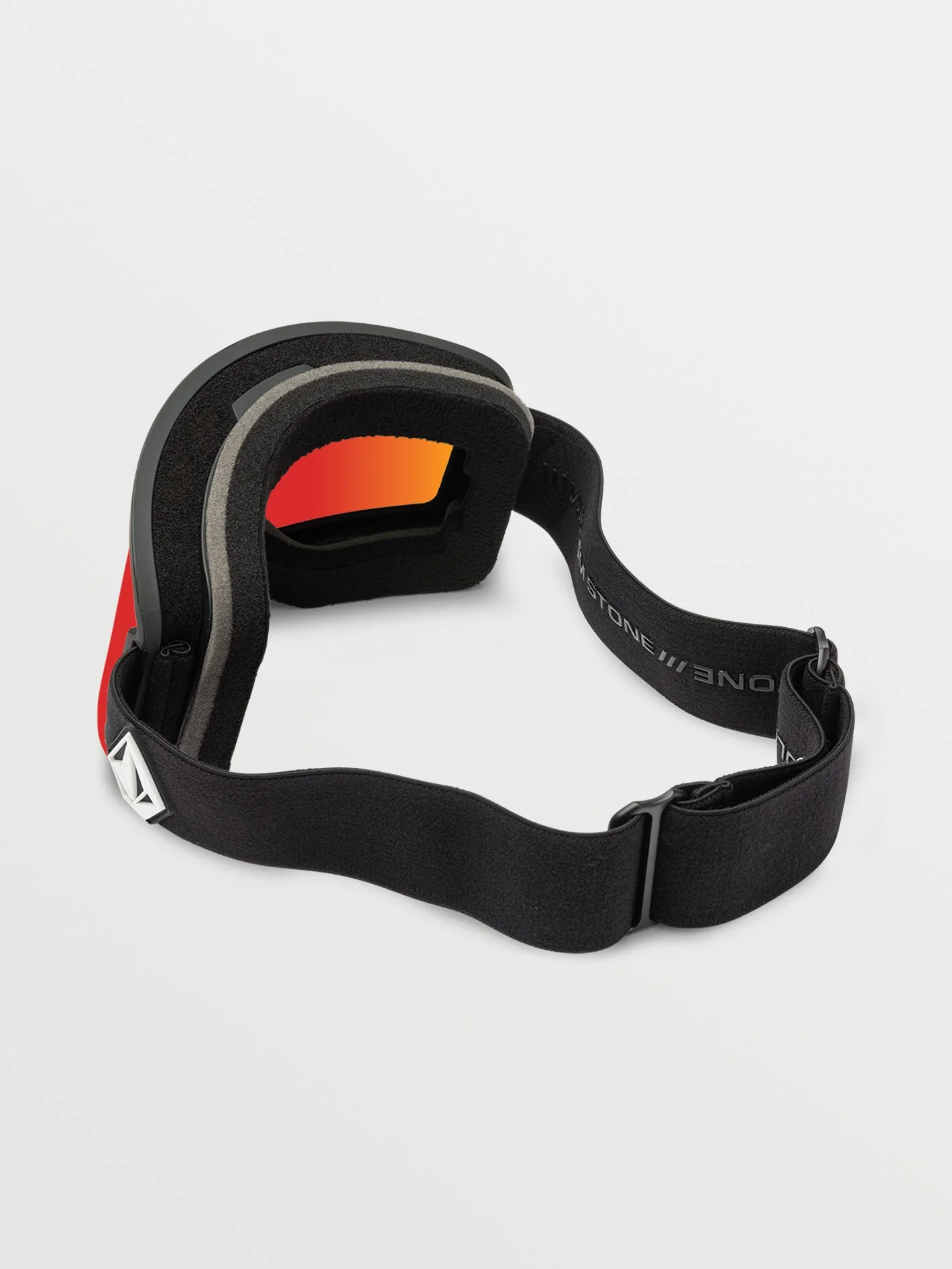 Garden Matte Black Goggle (+ Bonus Lens - Yellow) - RED CHROME - Image 4