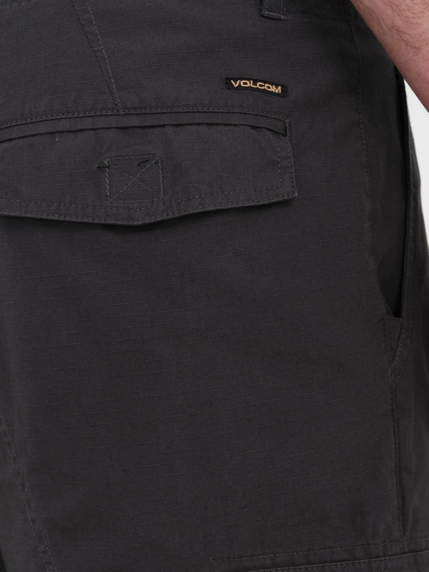 Grande Barracks 22" Cargo Shorts - ASPHALT BLACK - Image 3