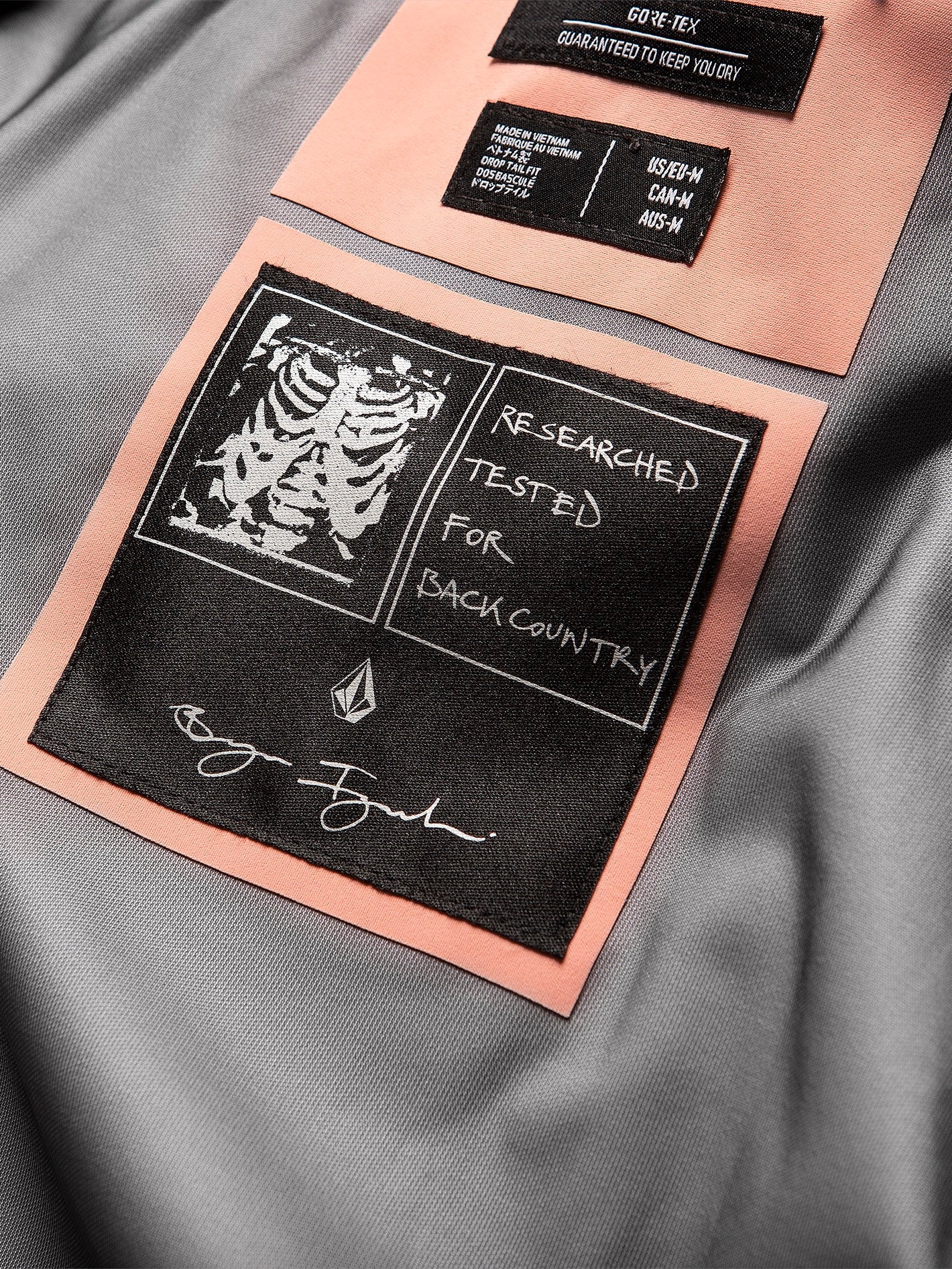 Guch Stretch Gore-Tex Jacke - PEACH - Image 12
