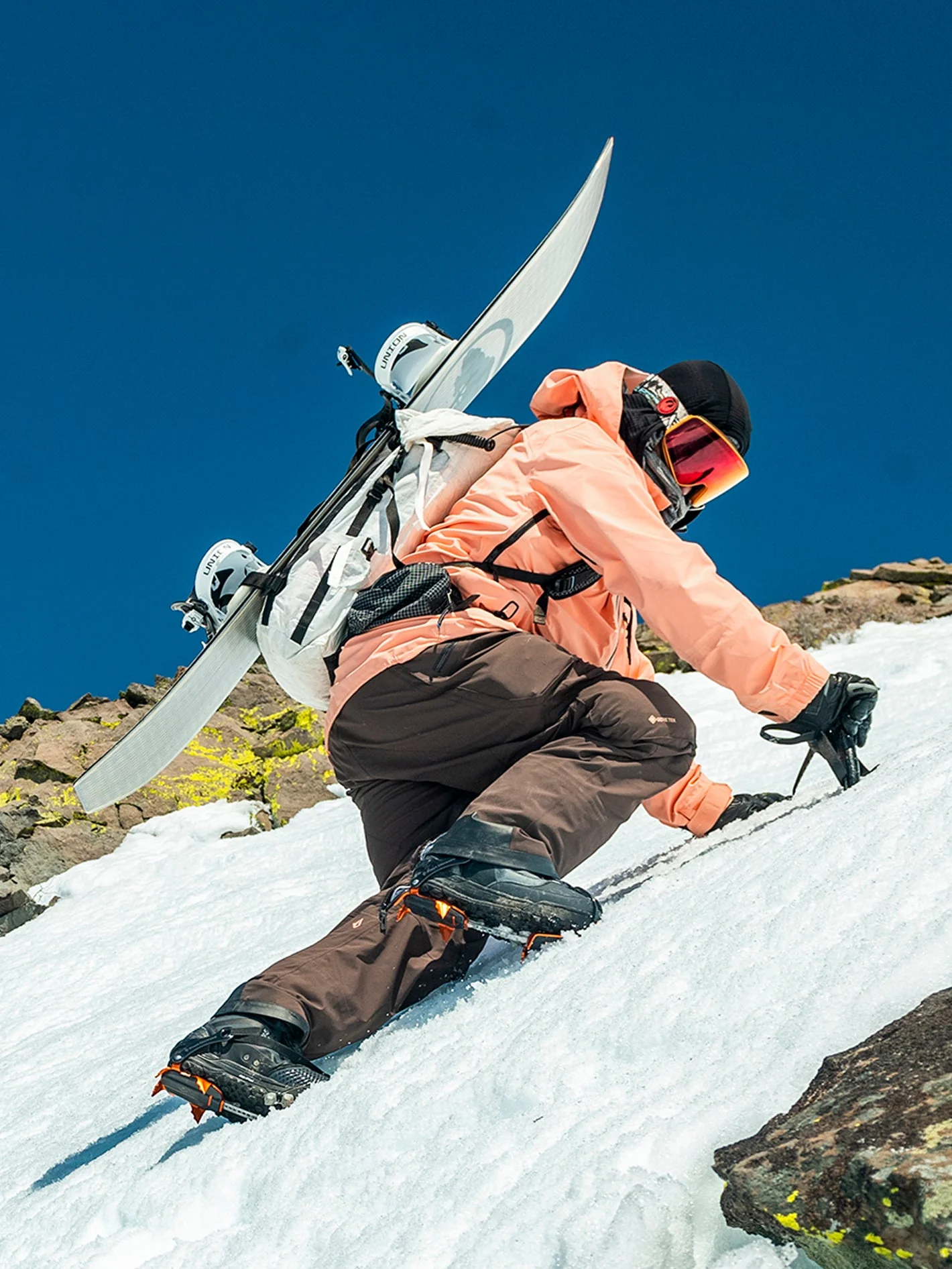 Guch Stretch Gore-Tex Jacke - PEACH - Image 8