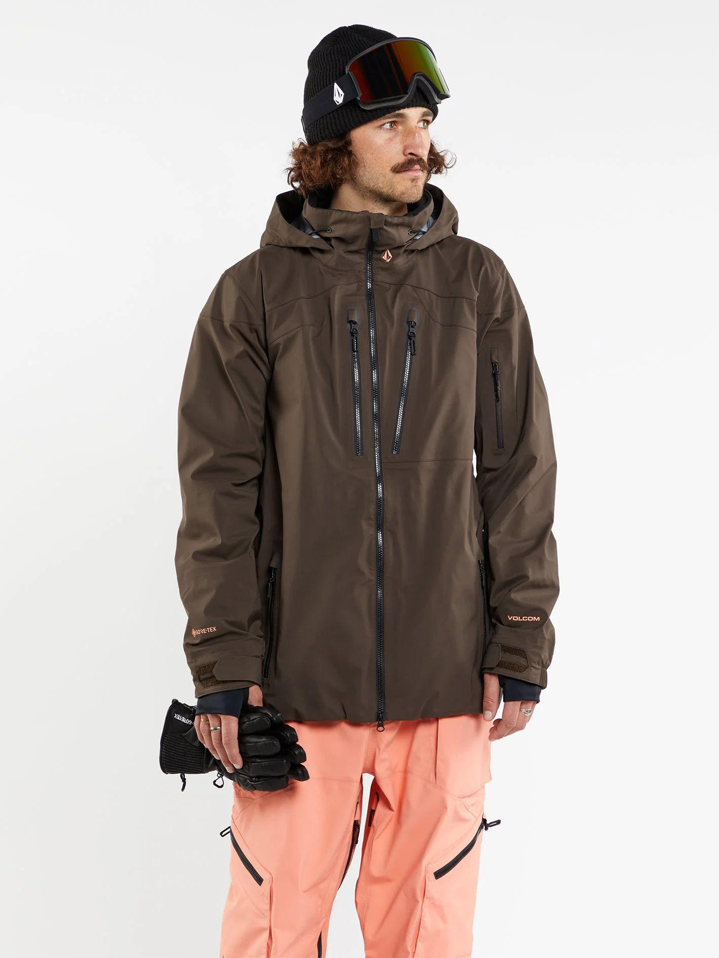 Guch Stretch Gore-Tex Jacke - BROWN - Image 14