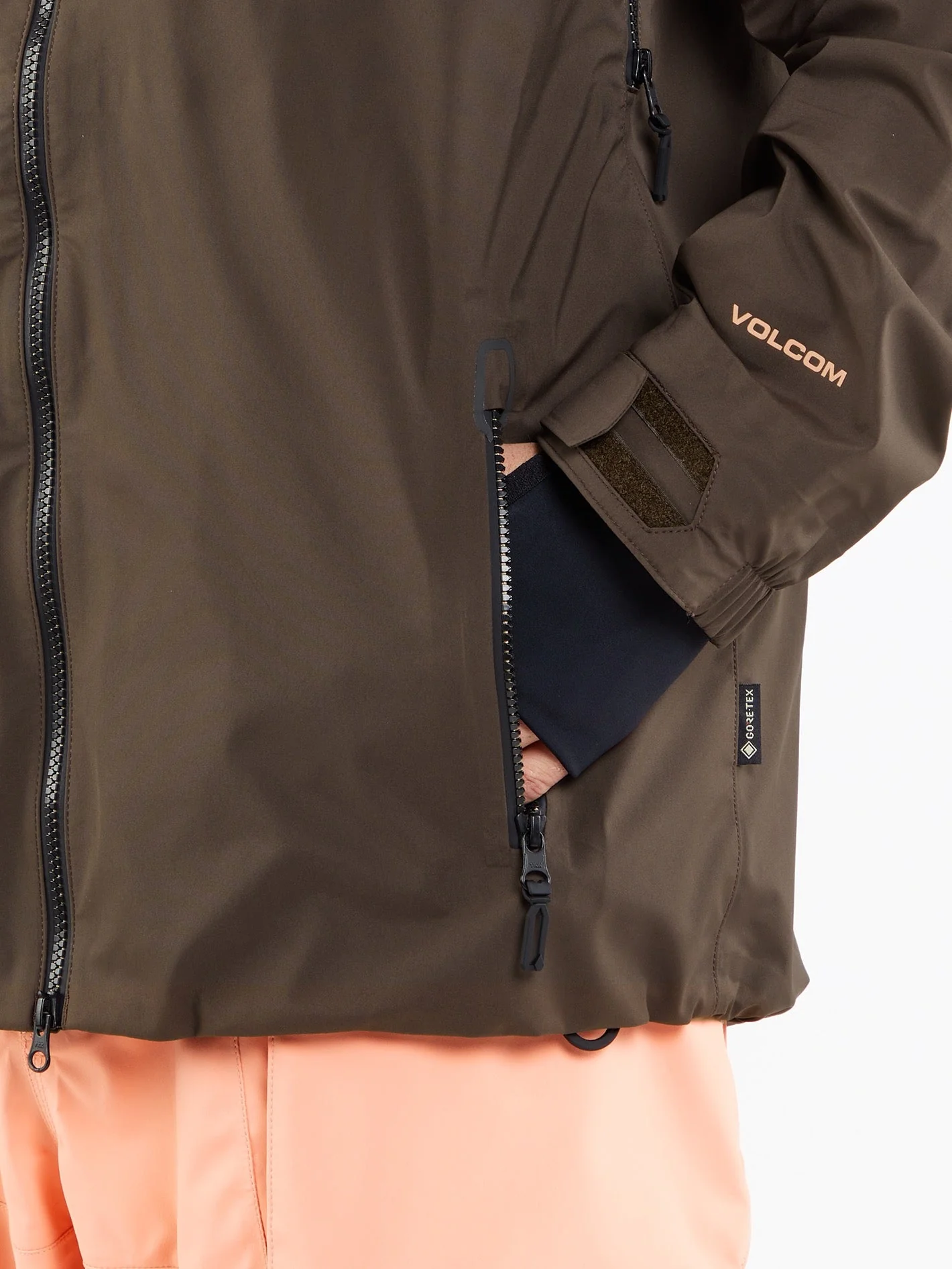 Guch Stretch Gore-Tex Jacke - BROWN - Image 9