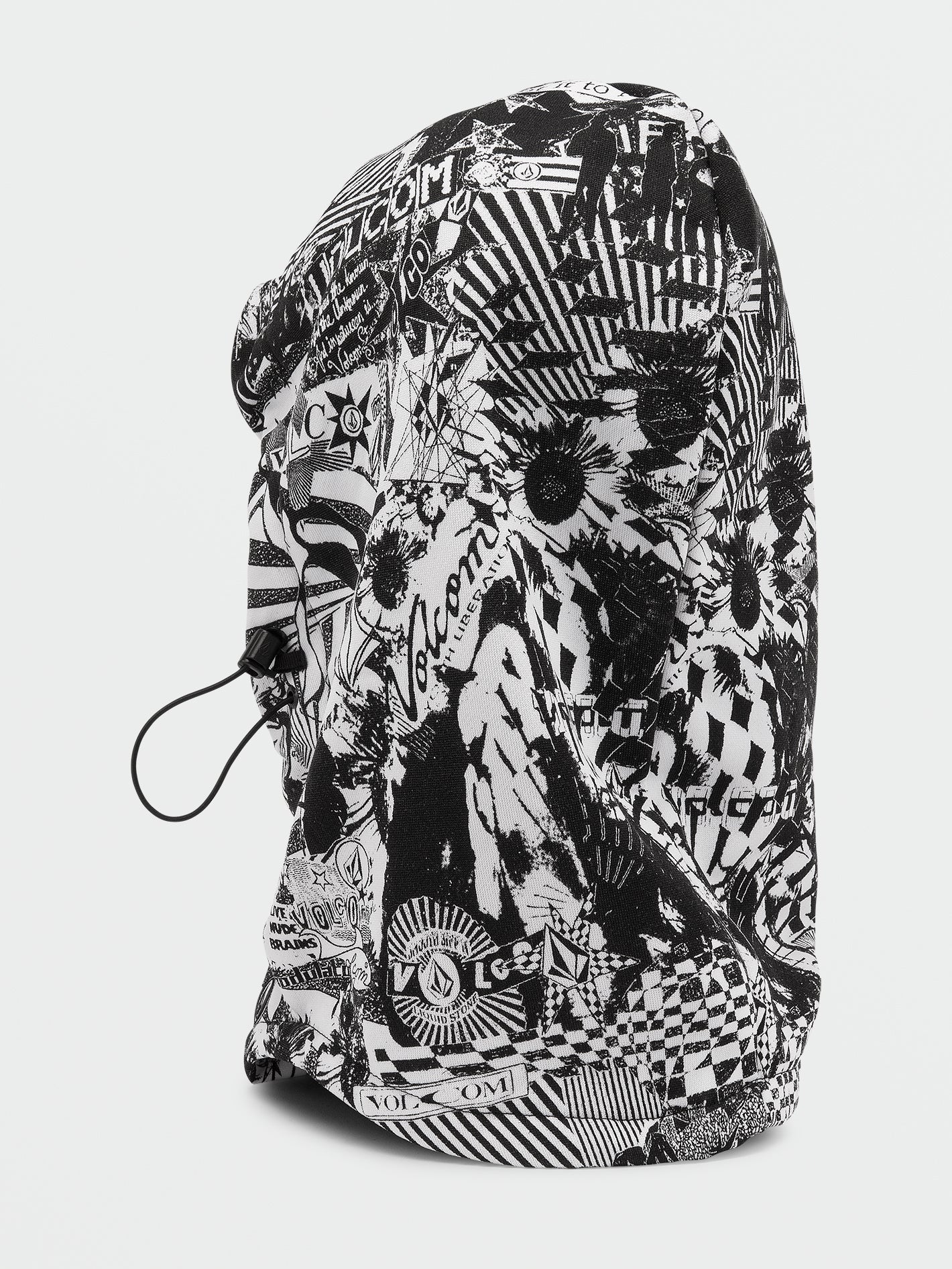 Hydro Fleece Hood Thingy - Black White - Image 2