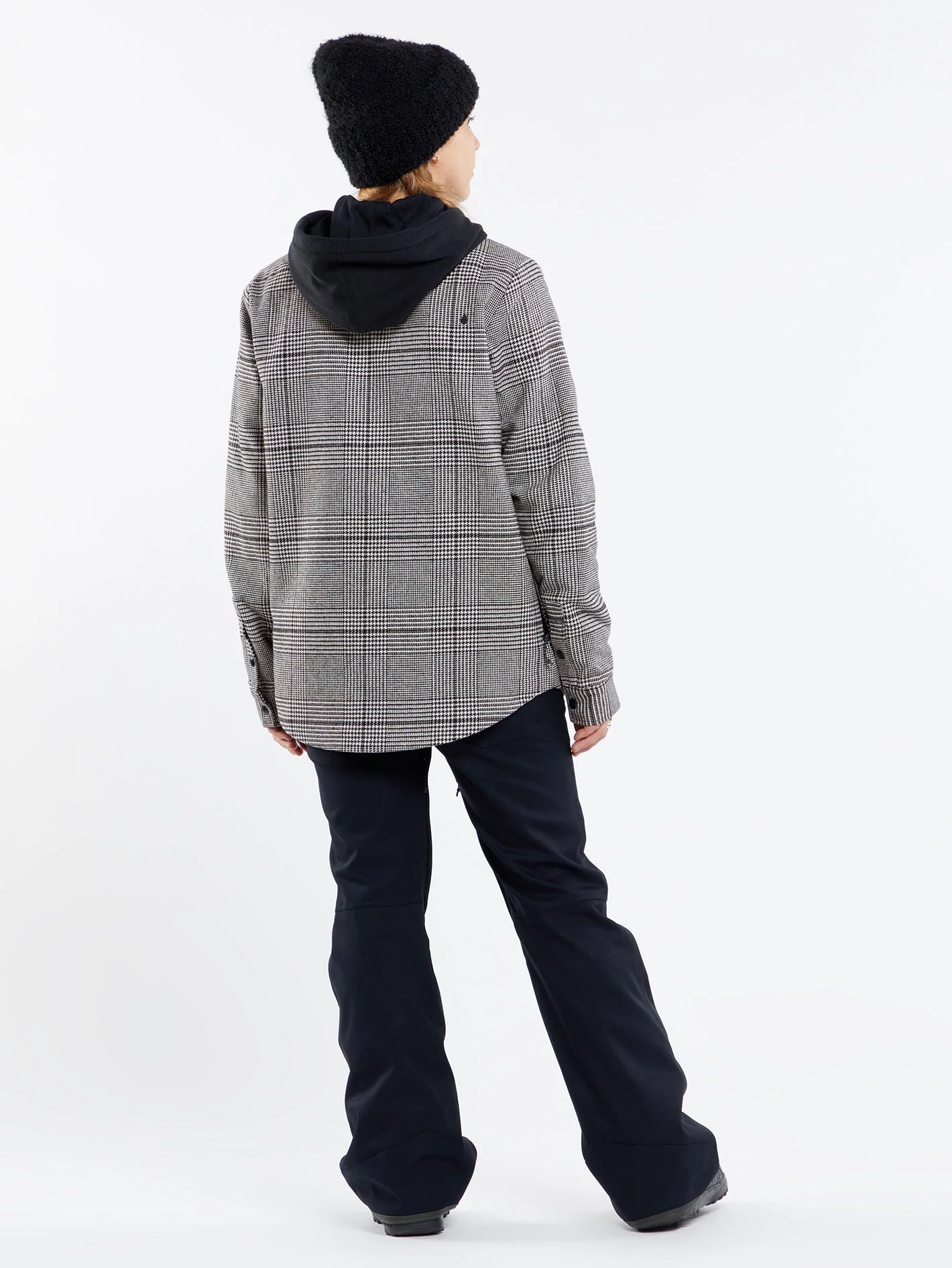 Insulated Flannel Jacke - MOONBEAM - Image 7