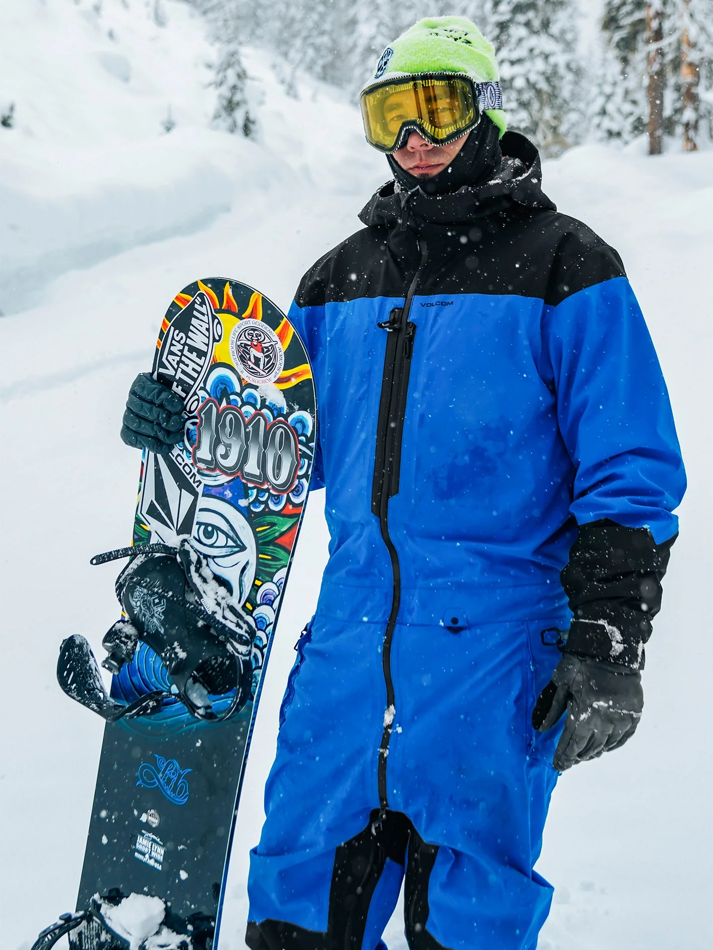 Jamie Lynn Gore-Tex Overall - ELECTRIC BLUE - Image 3