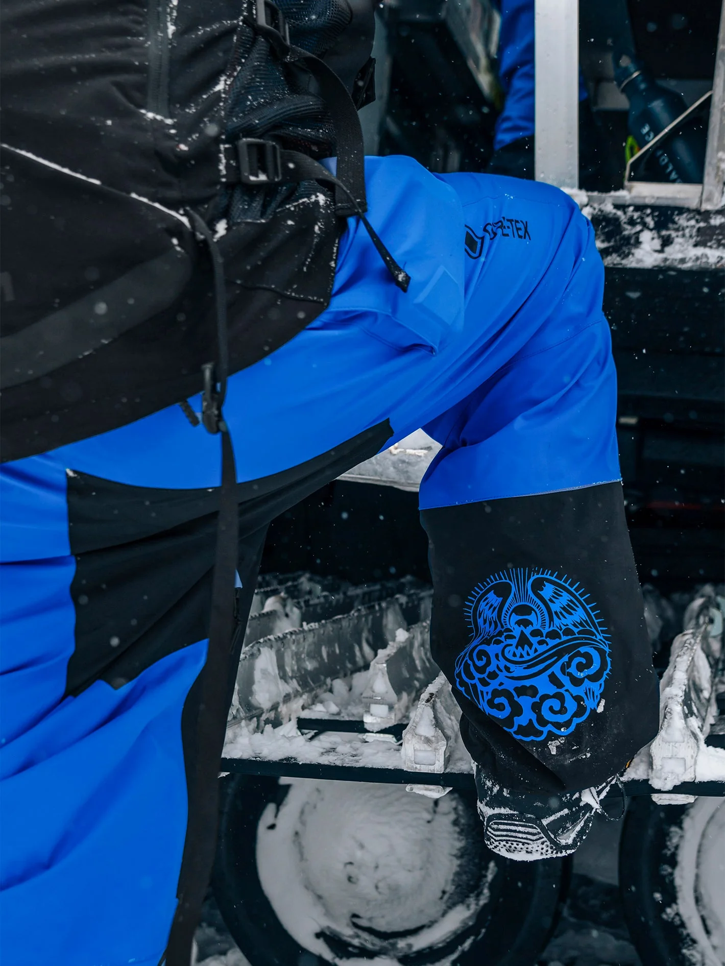 Jamie Lynn Gore-Tex Overall - ELECTRIC BLUE - Image 4