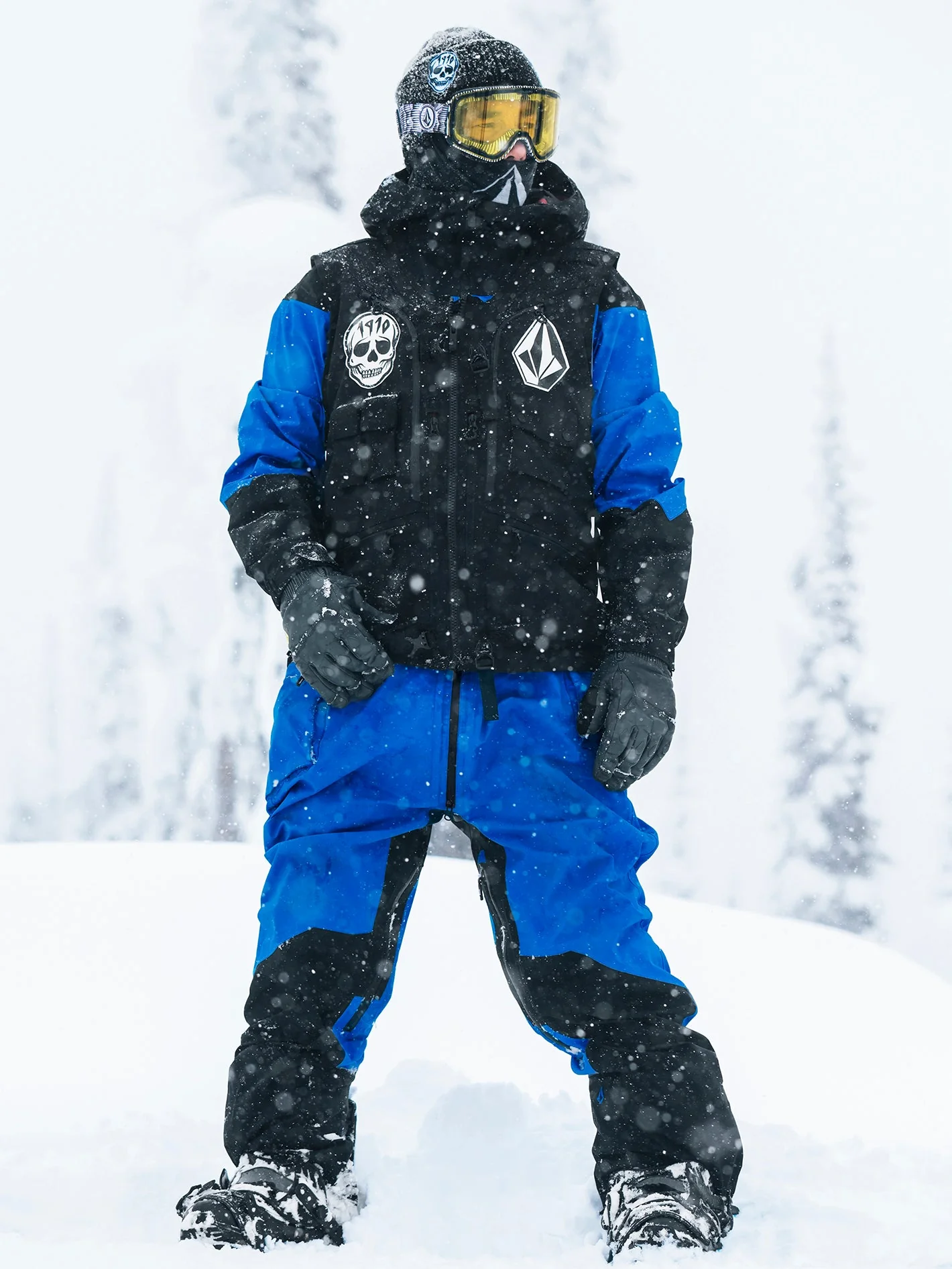 Jamie Lynn Gore-Tex Overall - ELECTRIC BLUE - Image 5