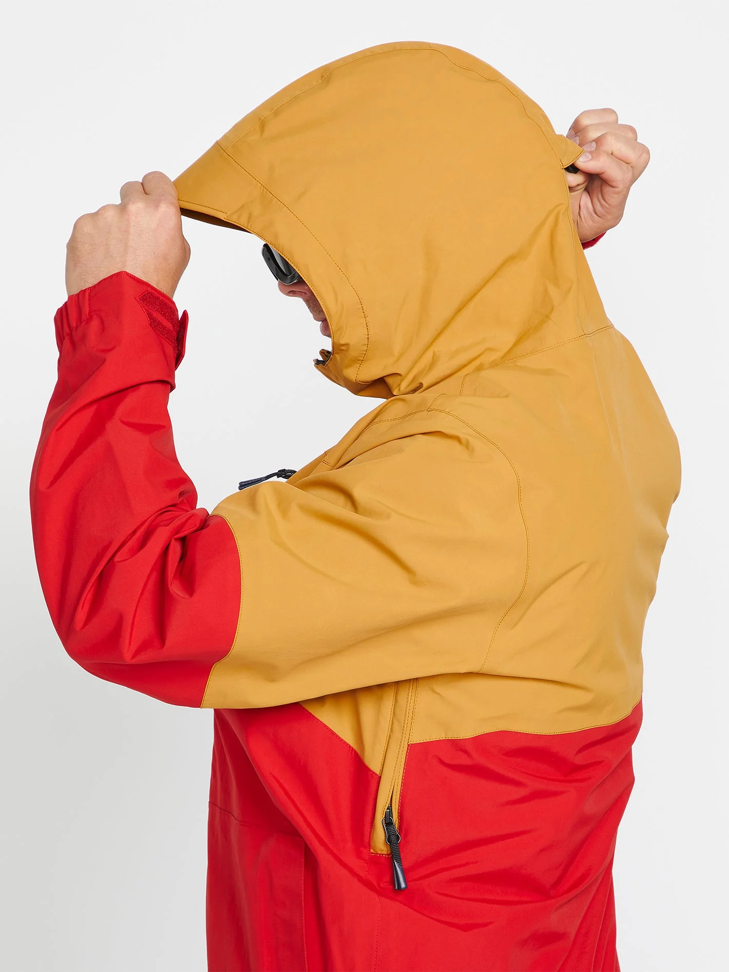 L Gore-Tex Jacket - Caramel - Image 8