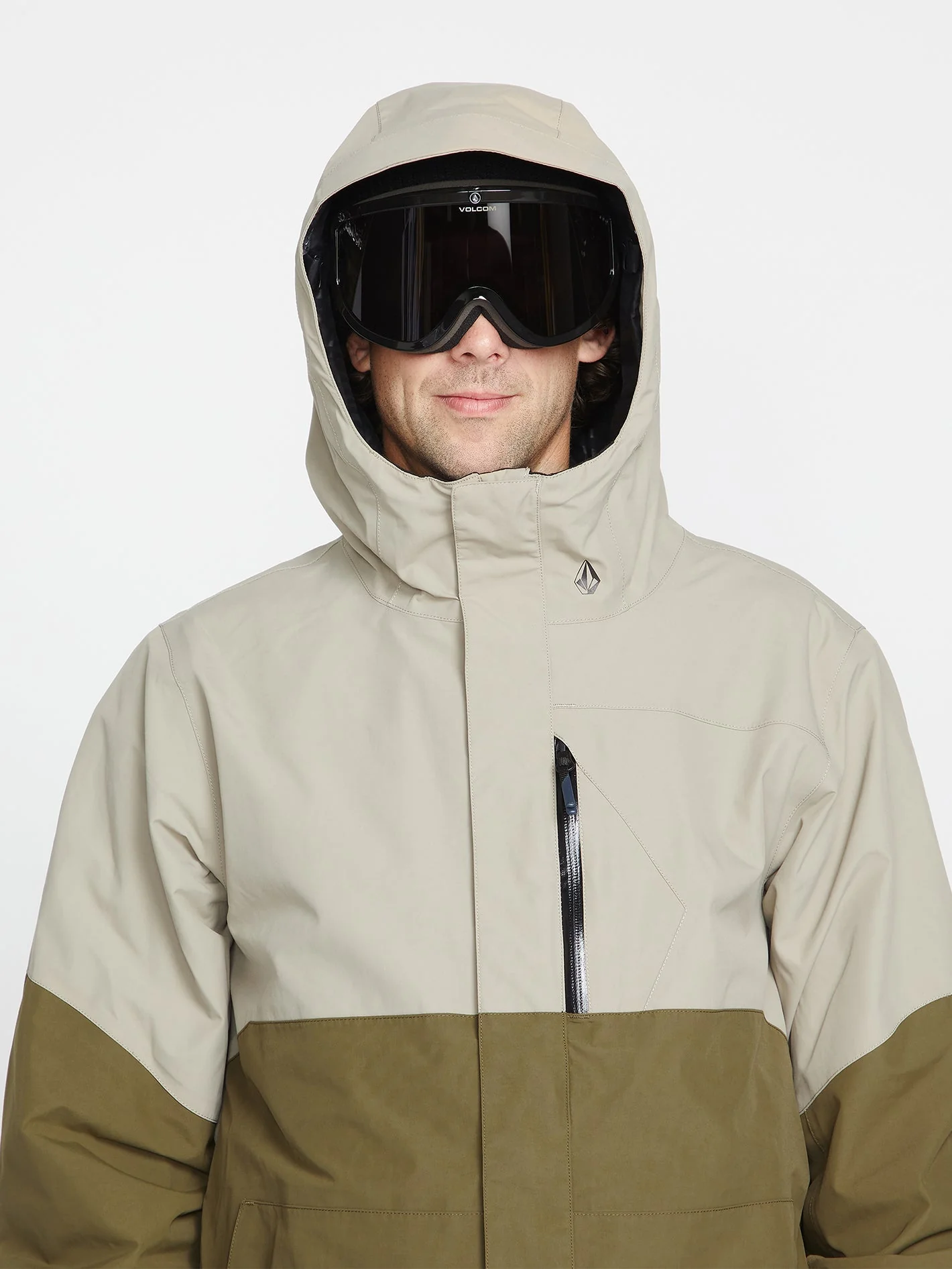 L Gore-Tex Jacket - Dark Khaki - Image 6