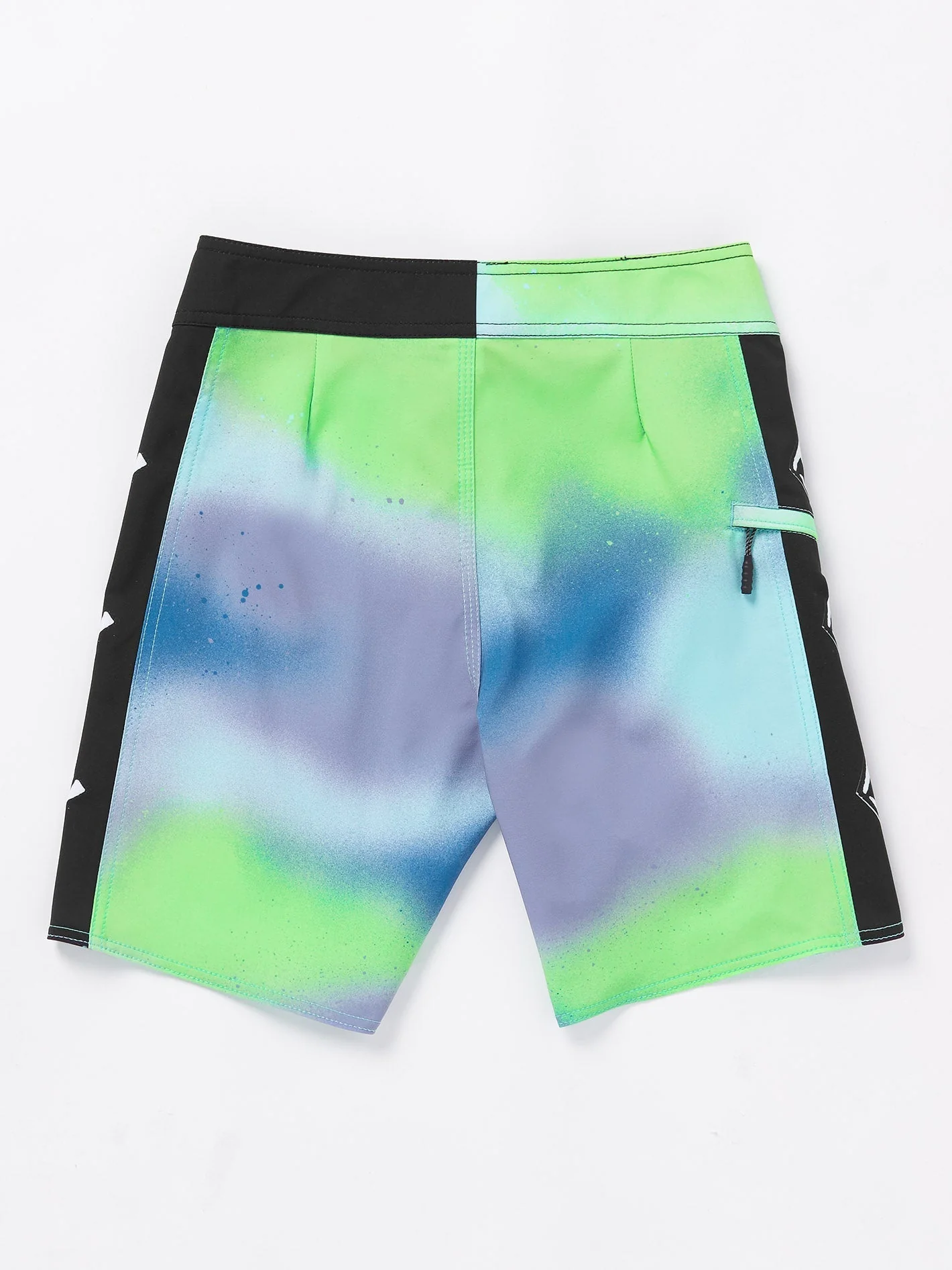 Lido Iconic Mod Boardshort - ELECTRIC GREEN  - (KINDER) - Image 2