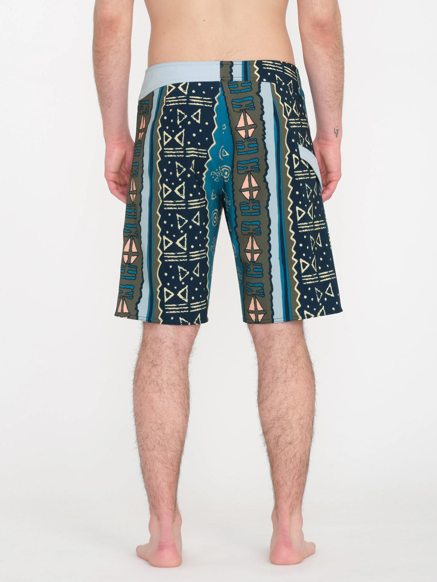 Lido Print Mod 20" Boardshort - OCEAN TEAL - Image 2