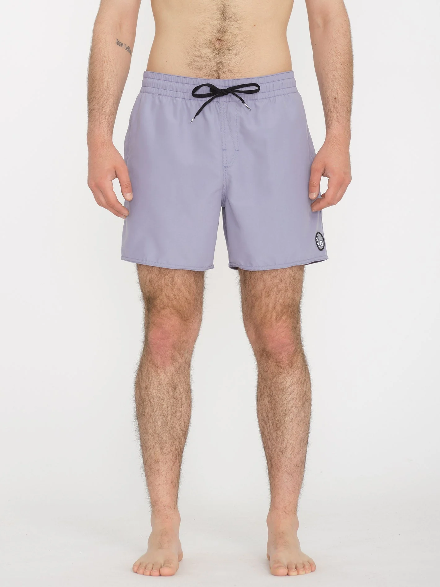 Lido Solid Trunk 16" Boardshort - VIOLET DUST