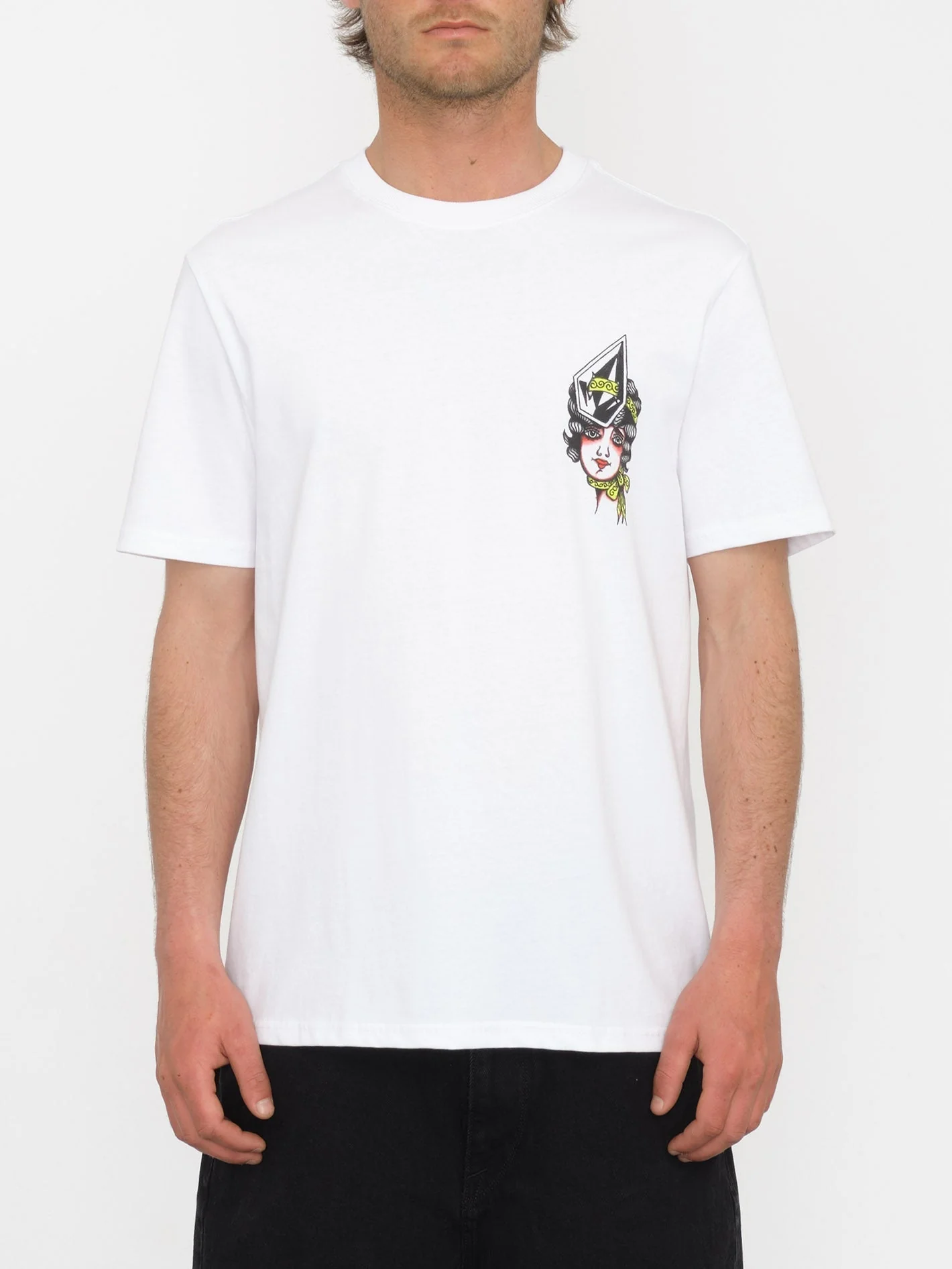 Lintell Mirror T-shirt - WHITE - Image 6