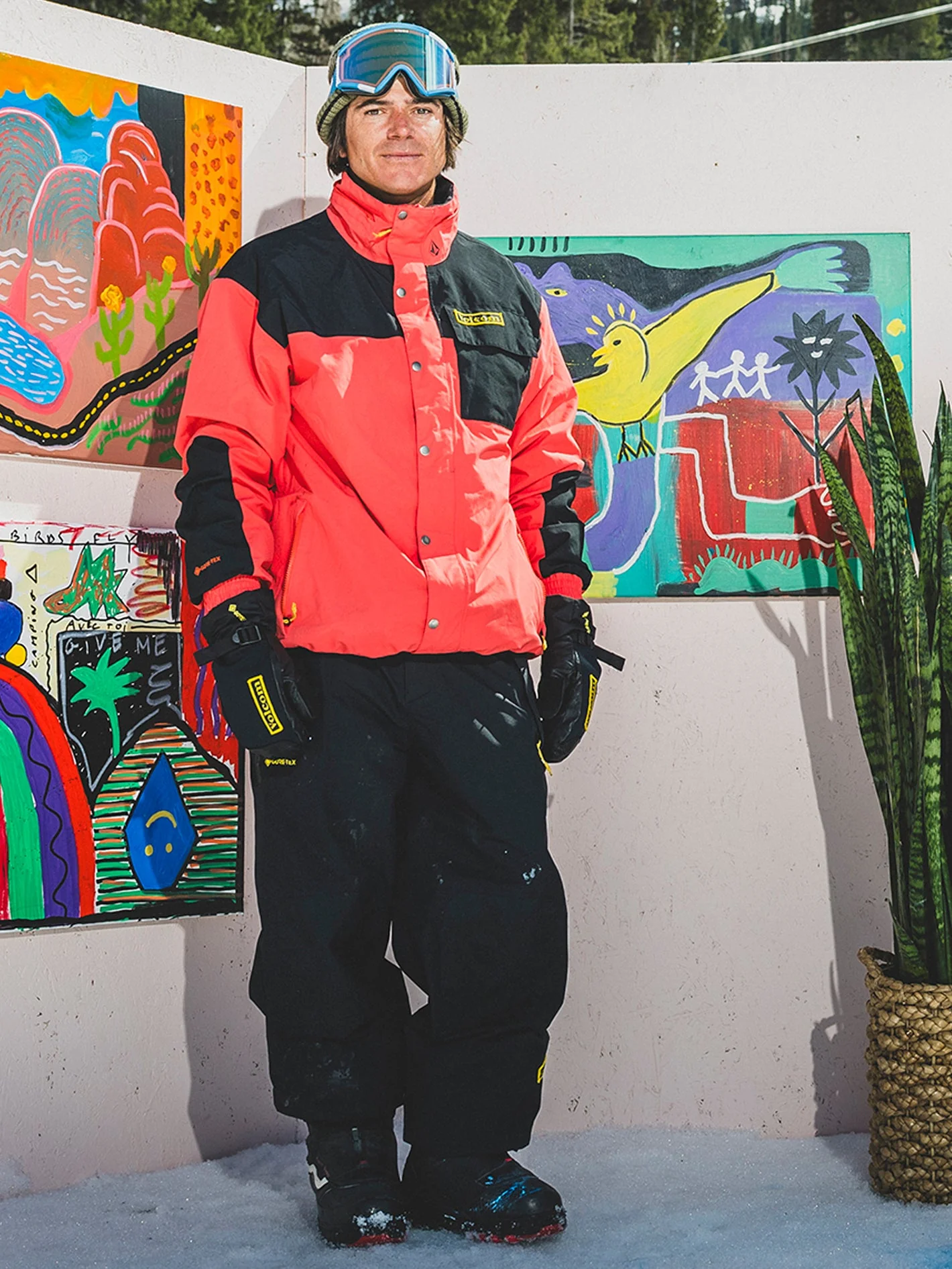 Longo Gore-Tex Jacke - ORANGE - Image 3