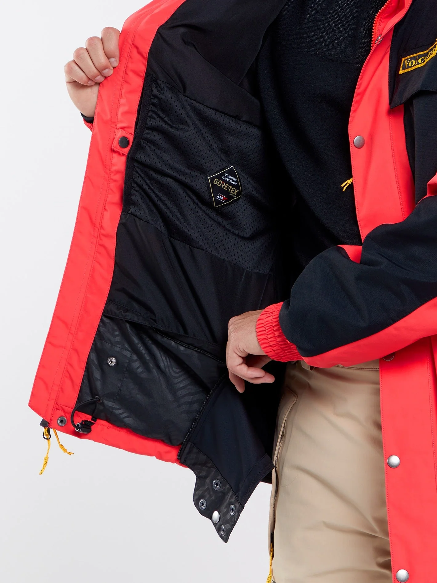 Longo Gore-Tex Jacke - ORANGE - Image 6