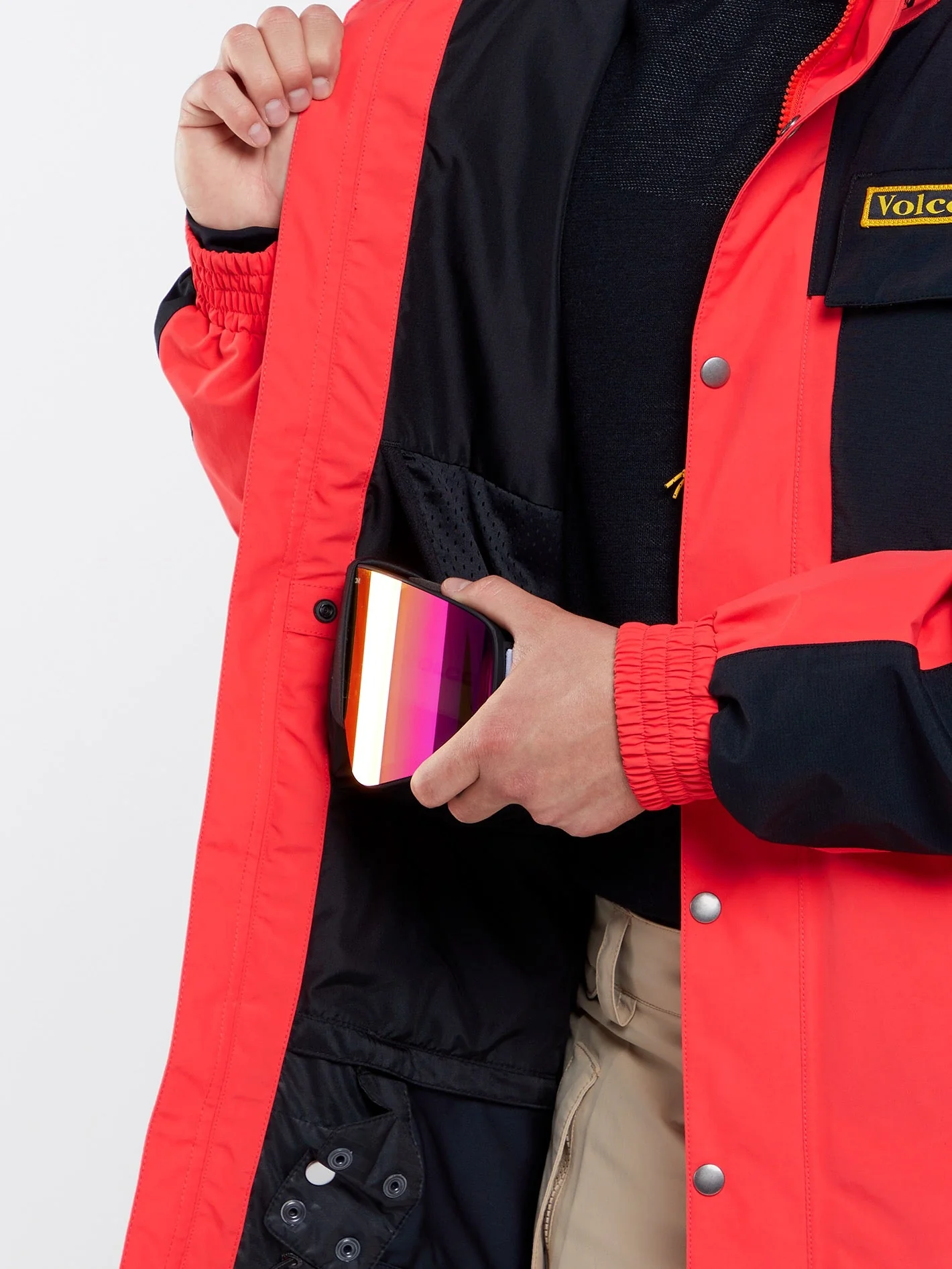 Longo Gore-Tex Jacke - ORANGE - Image 7