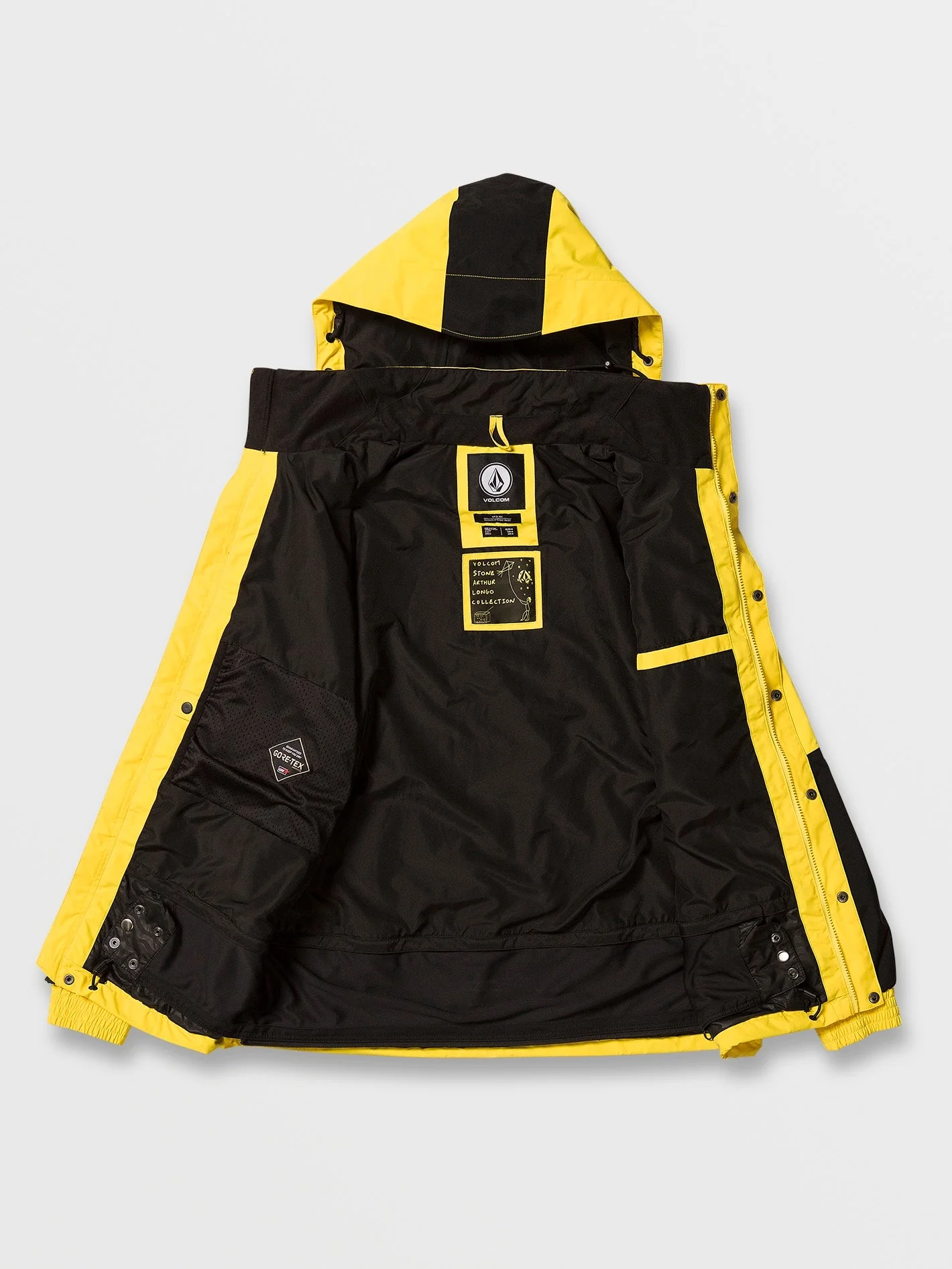 Longo Gore-Tex Jacke - BRIGHT YELLOW - Image 4