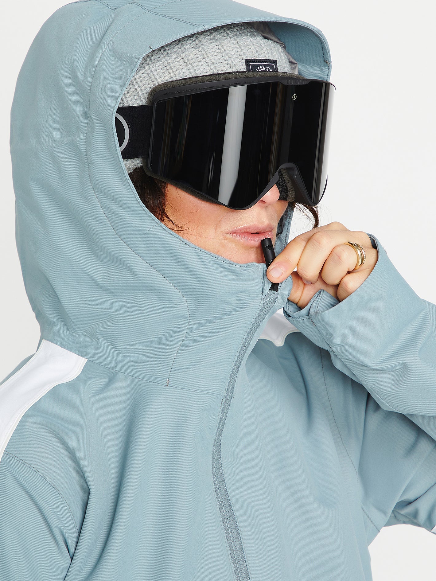 Mirror Pullover Jacket - Green Ash - Image 4