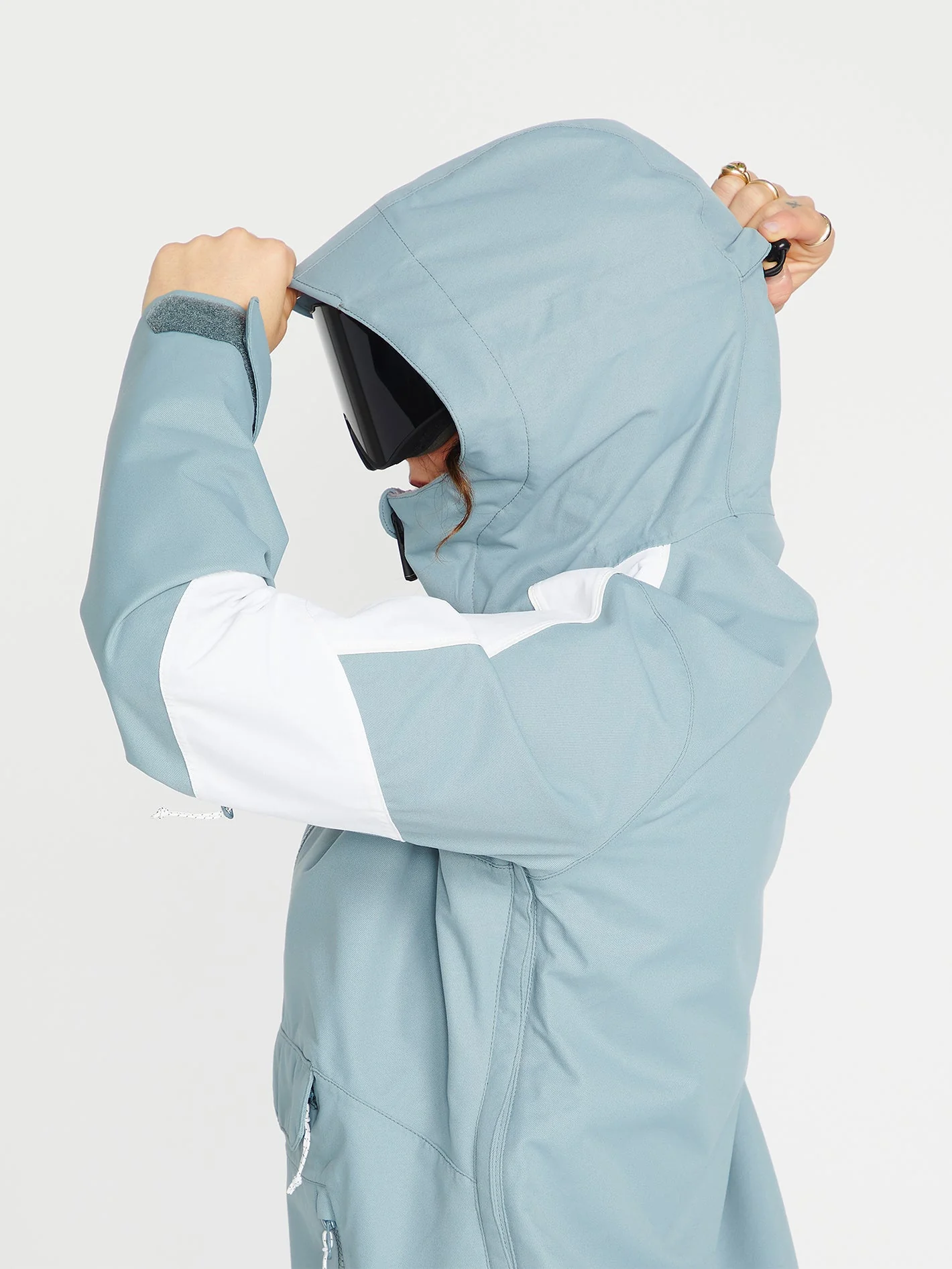 Mirror Pullover Jacket - Green Ash - Image 5