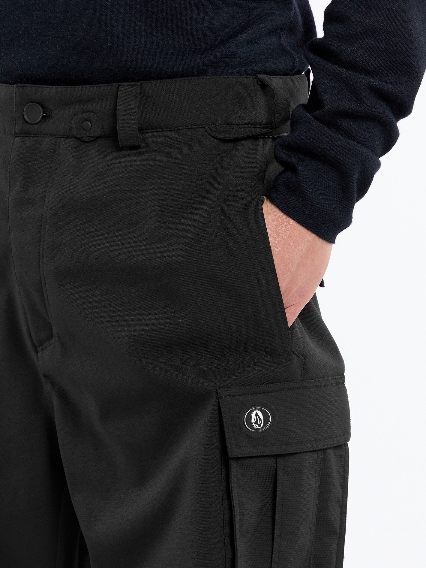 Nwrk Baggy Hose - BLACK - Image 3