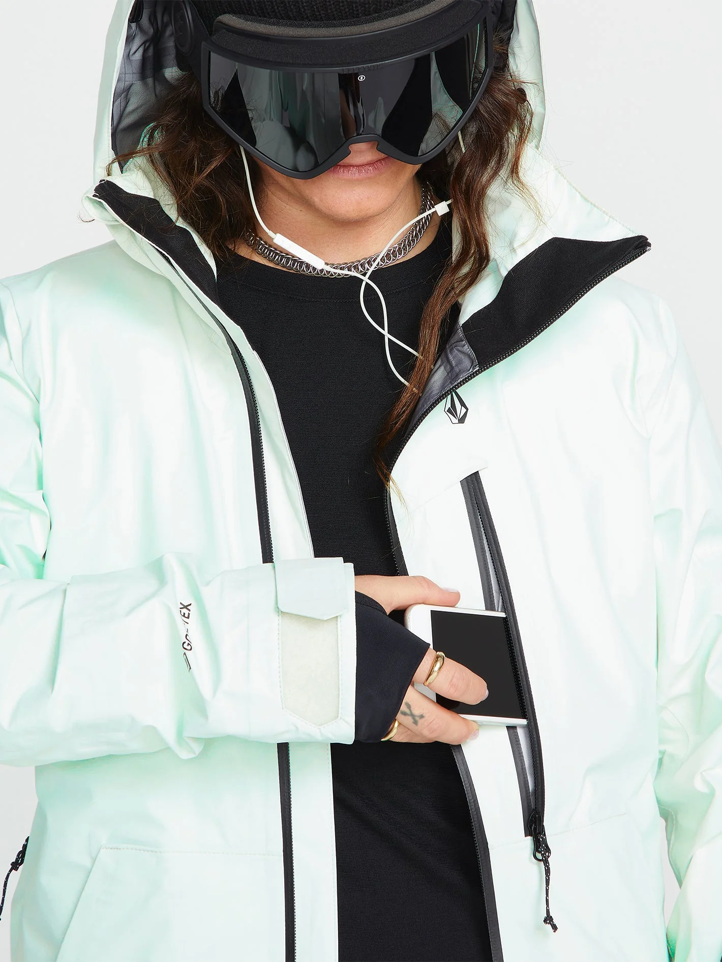 Nya Tds Infrared Gore-Tex Jacket - Ice Green - Image 8