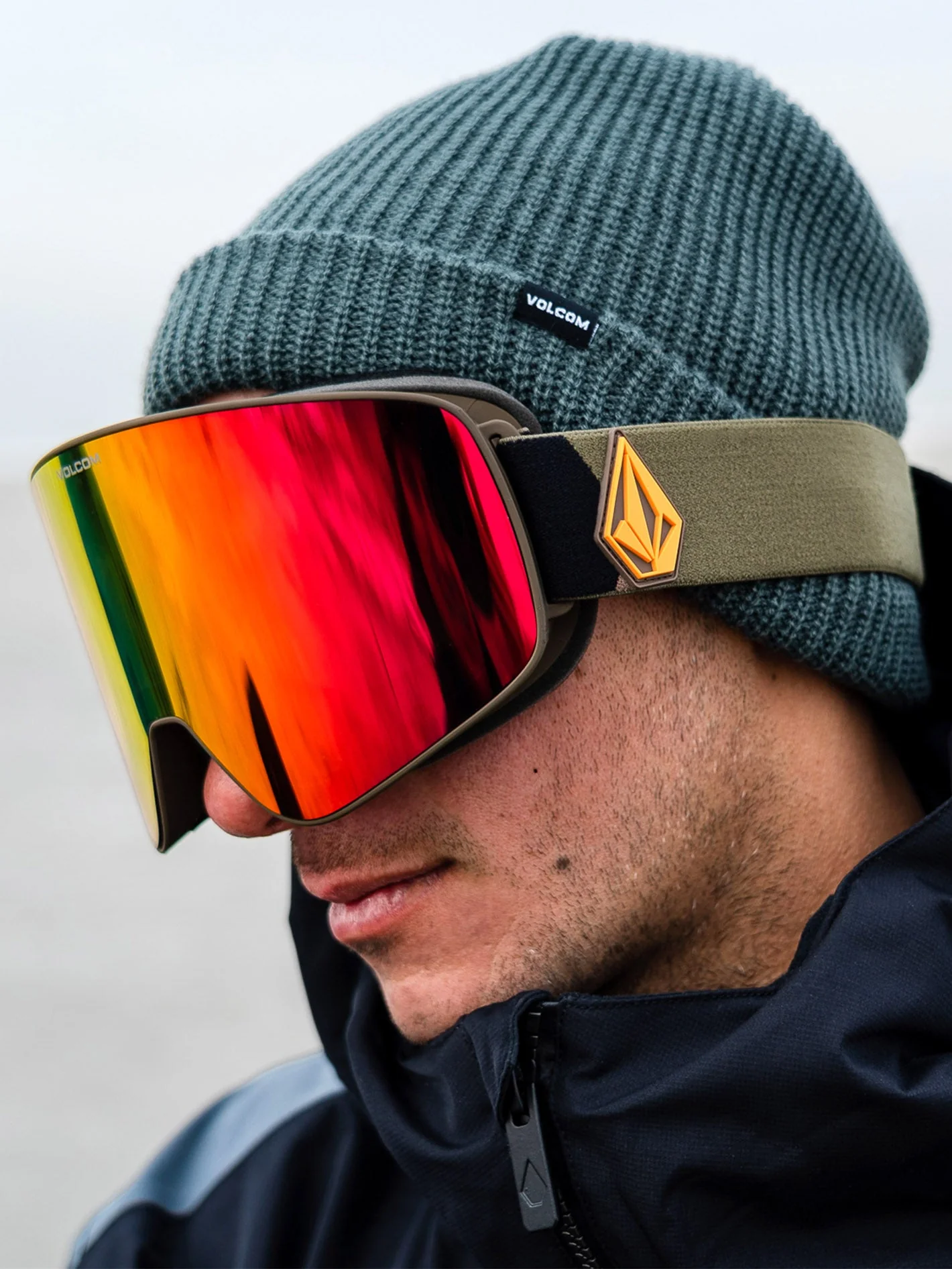 Odyssey Military/Gold Goggle (+ Bonus Lens - Yellow) - RED CHROME - Image 6