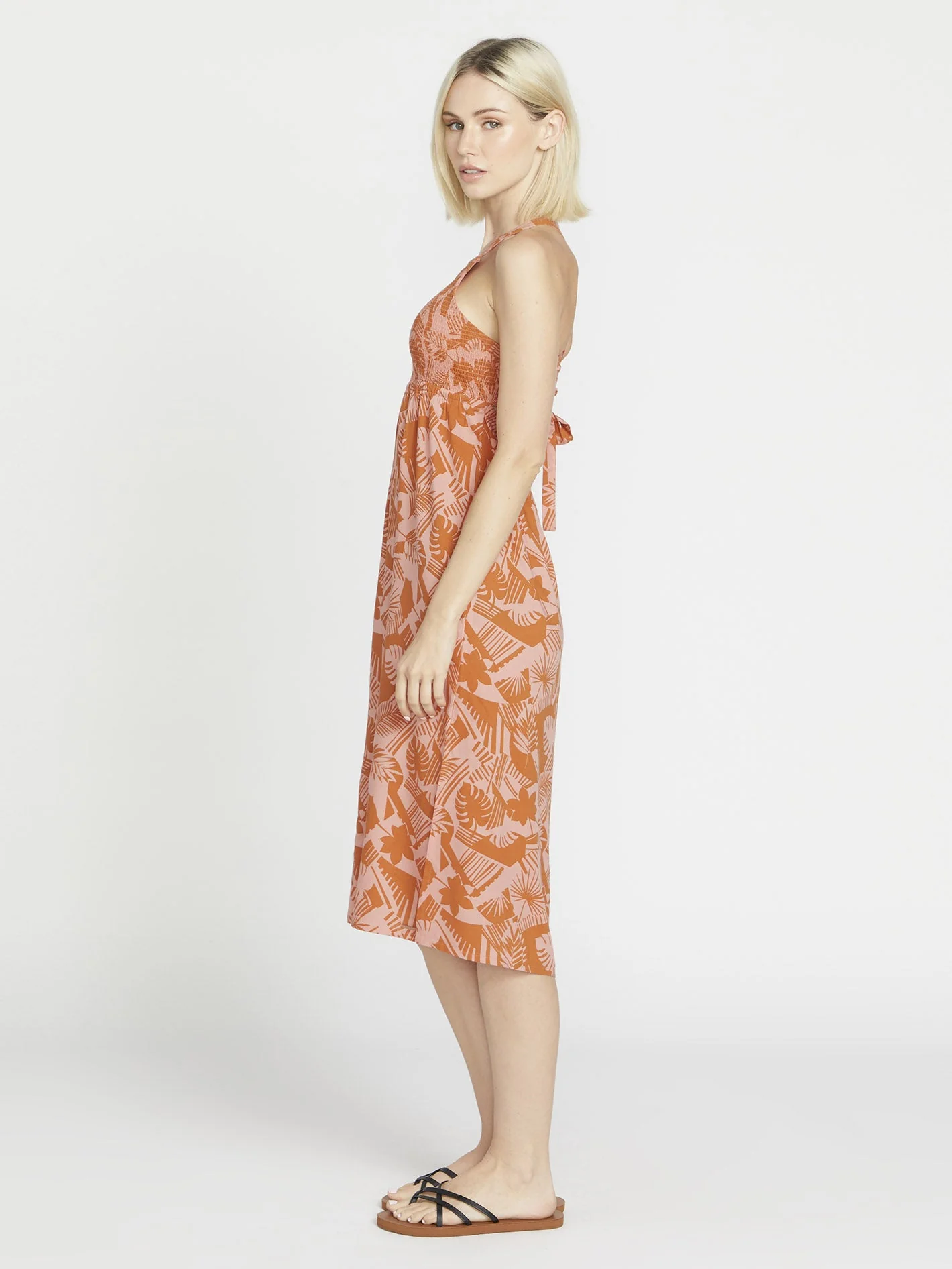 Off Tropic Kleid - Burnt Sienna - Image 3
