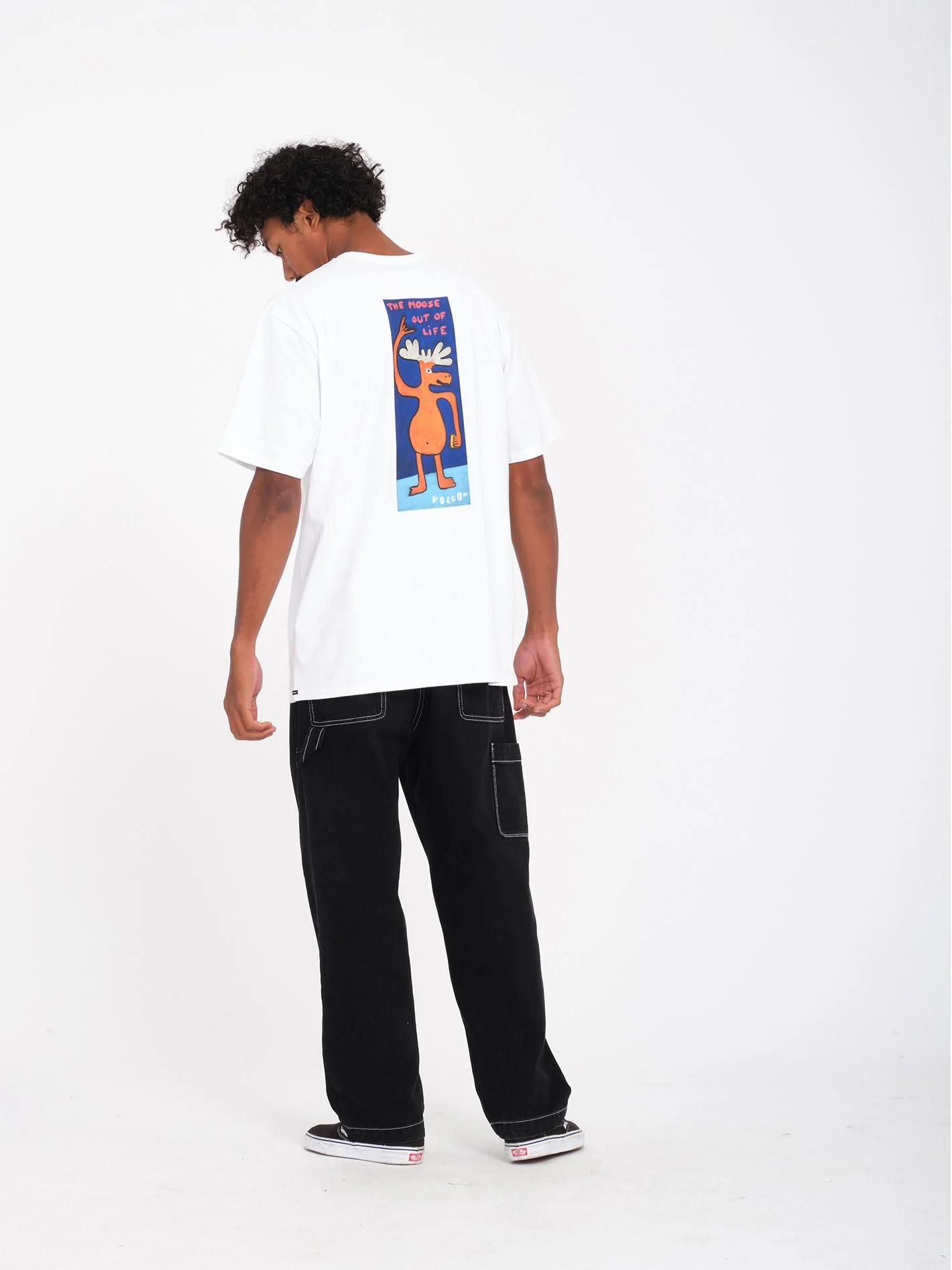Olivmoose T-Shirt - White - Image 8