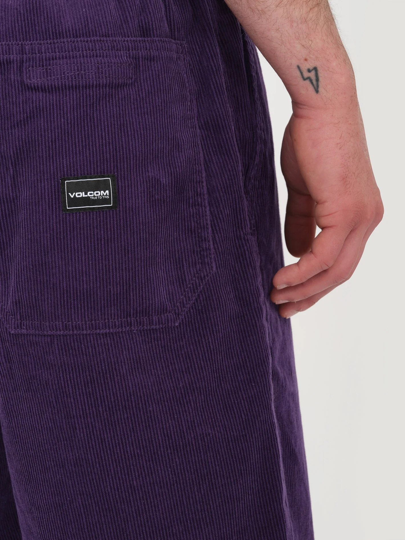 Outer Spaced 21" Shorts - DEEP PURPLE - Image 7