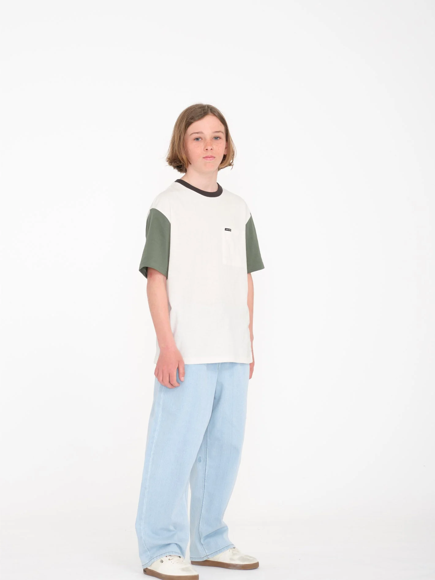 Overgrown T-Shirt - FIR GREEN - (KINDER) - Image 4