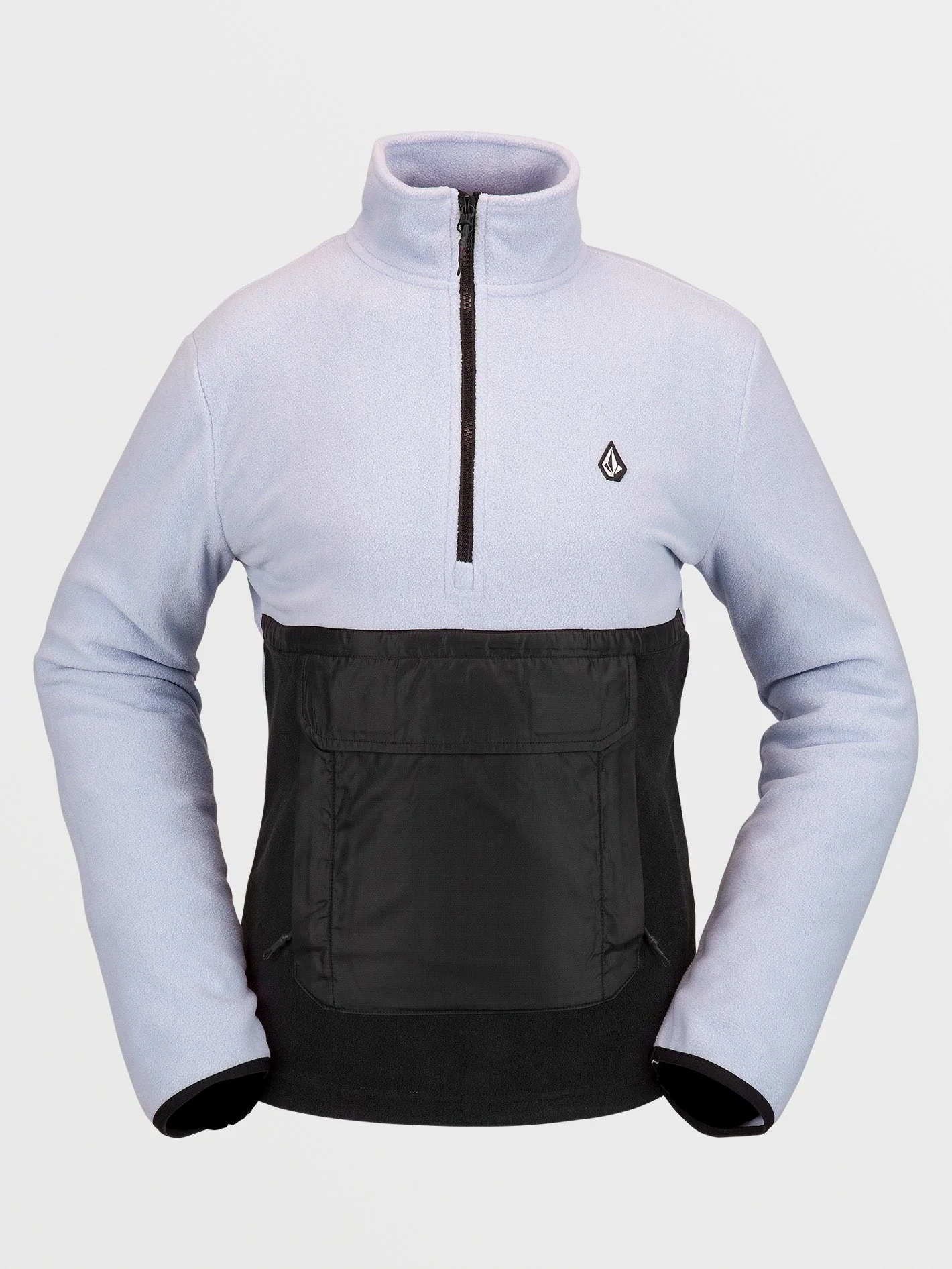 Polar Half-Zipped Sweatshirt - LILAC ASH - Image 3